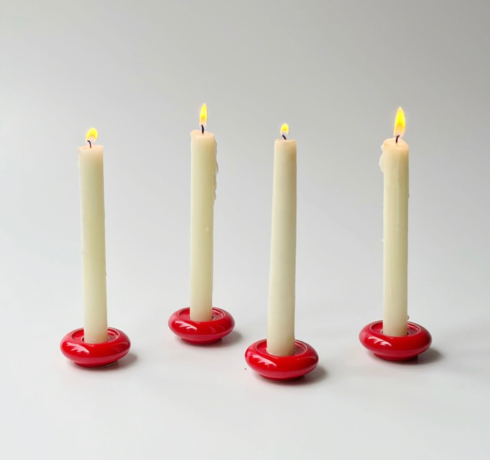 Vintage Modular Porcelain Candle Holders