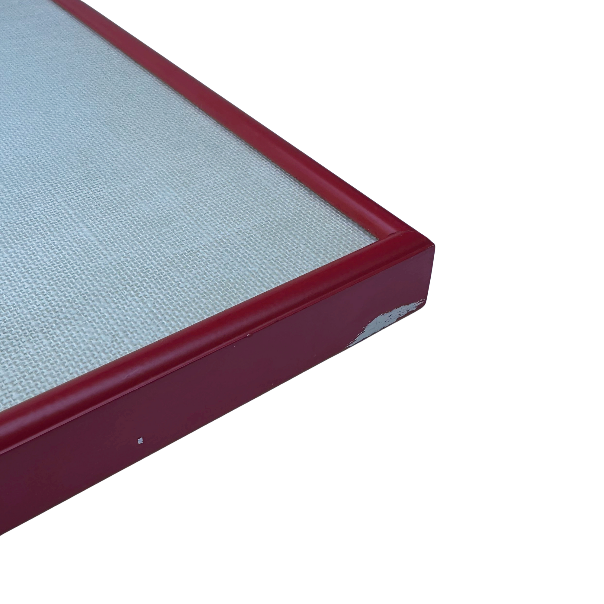 Nude Print in Red Frame