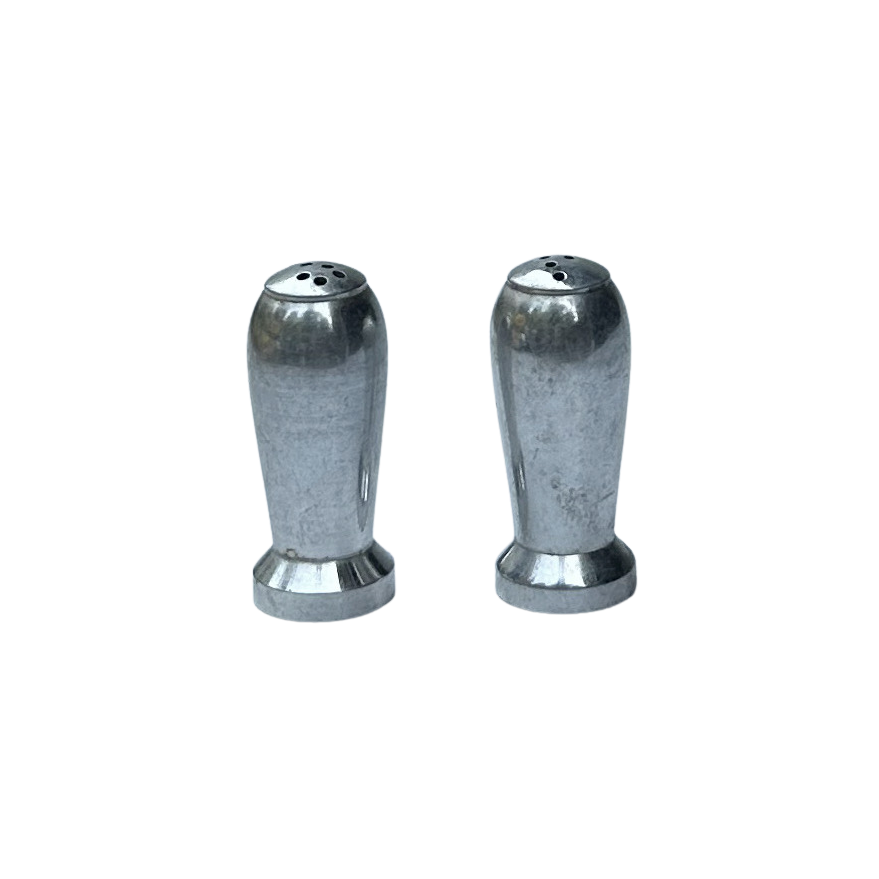 Small Silver Salt & Pepper Shakers