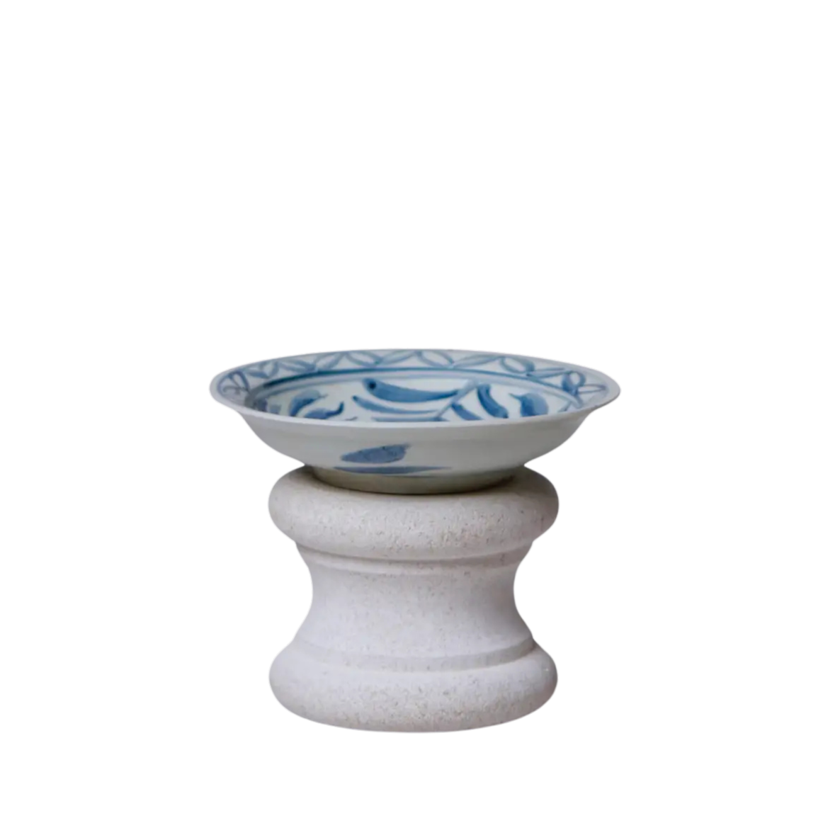 Hand Decorated Porcelain Floral Dish