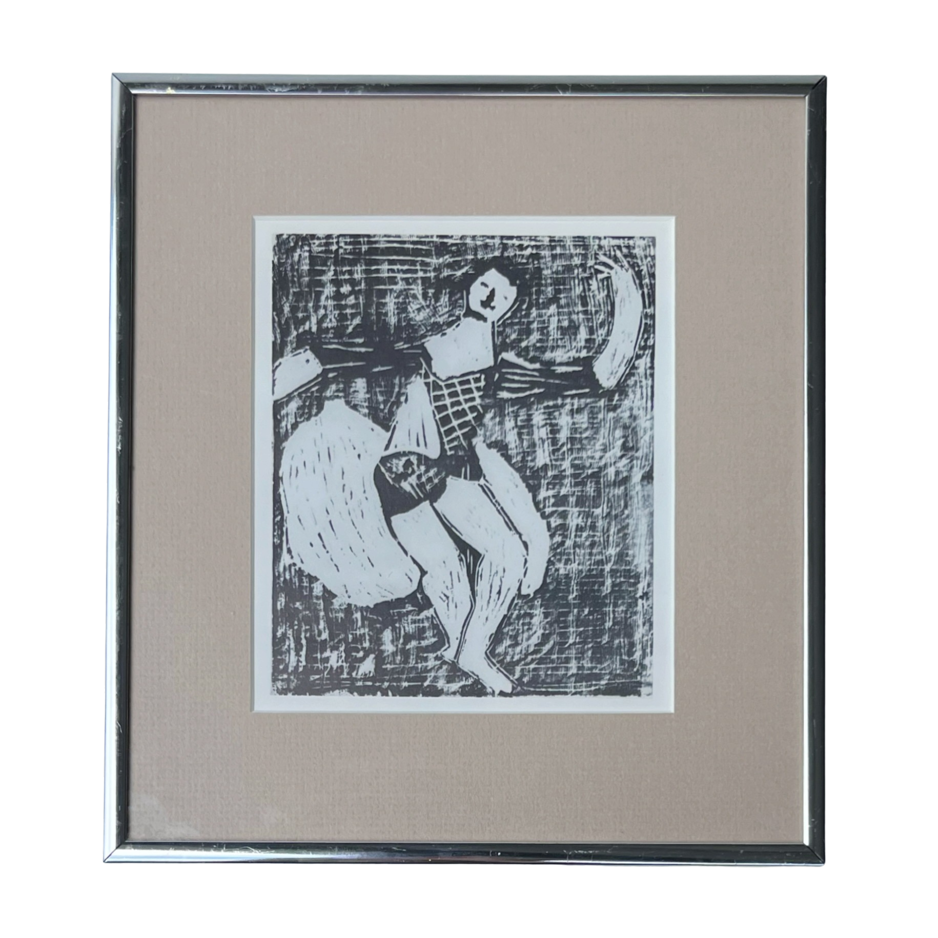 Milton Avery Dancer (1954) Print in Frame