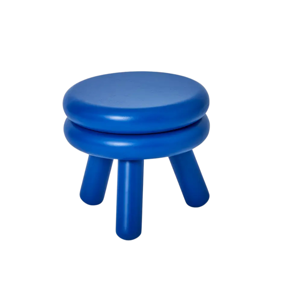 Pluma Stool, Blue