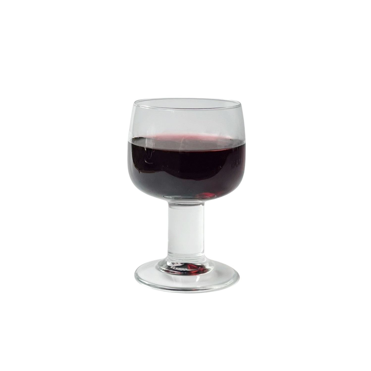 Modernist French Wine Glass