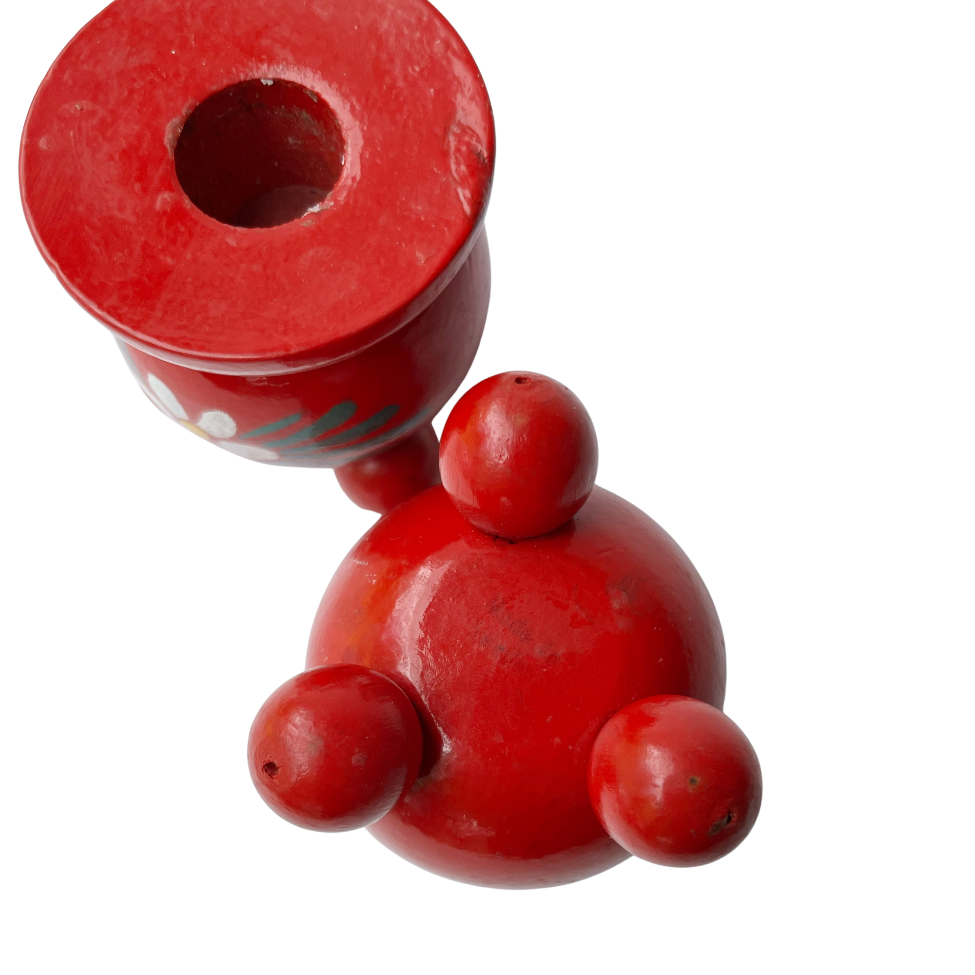 Scandinavian Footed Candlestick Holders