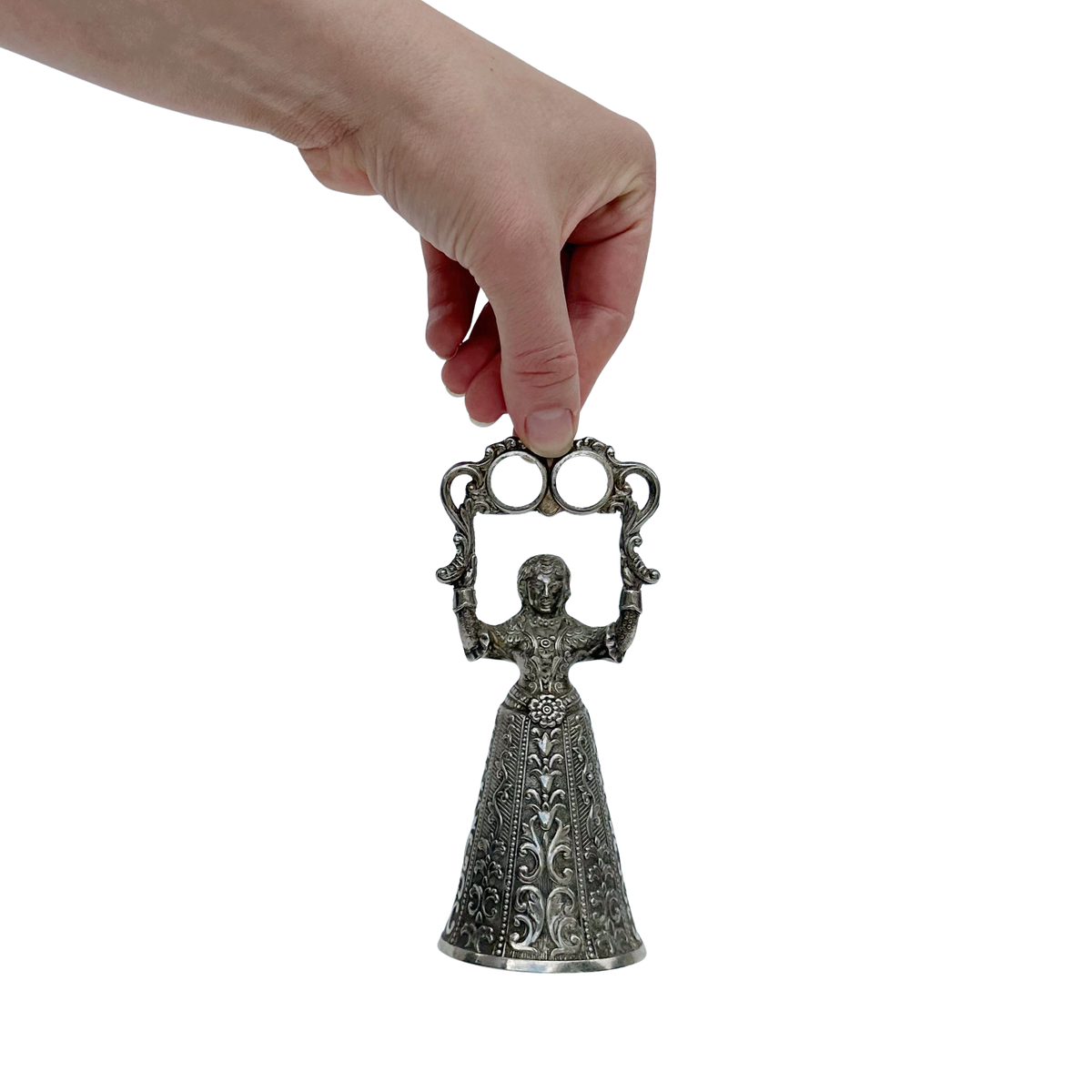 Vintage Silver Plated Wedding Bell
