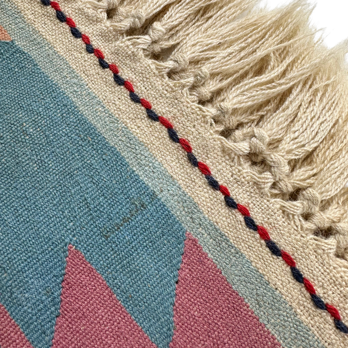 Flatwoven Turkish Kilim | Tree of Life Motif