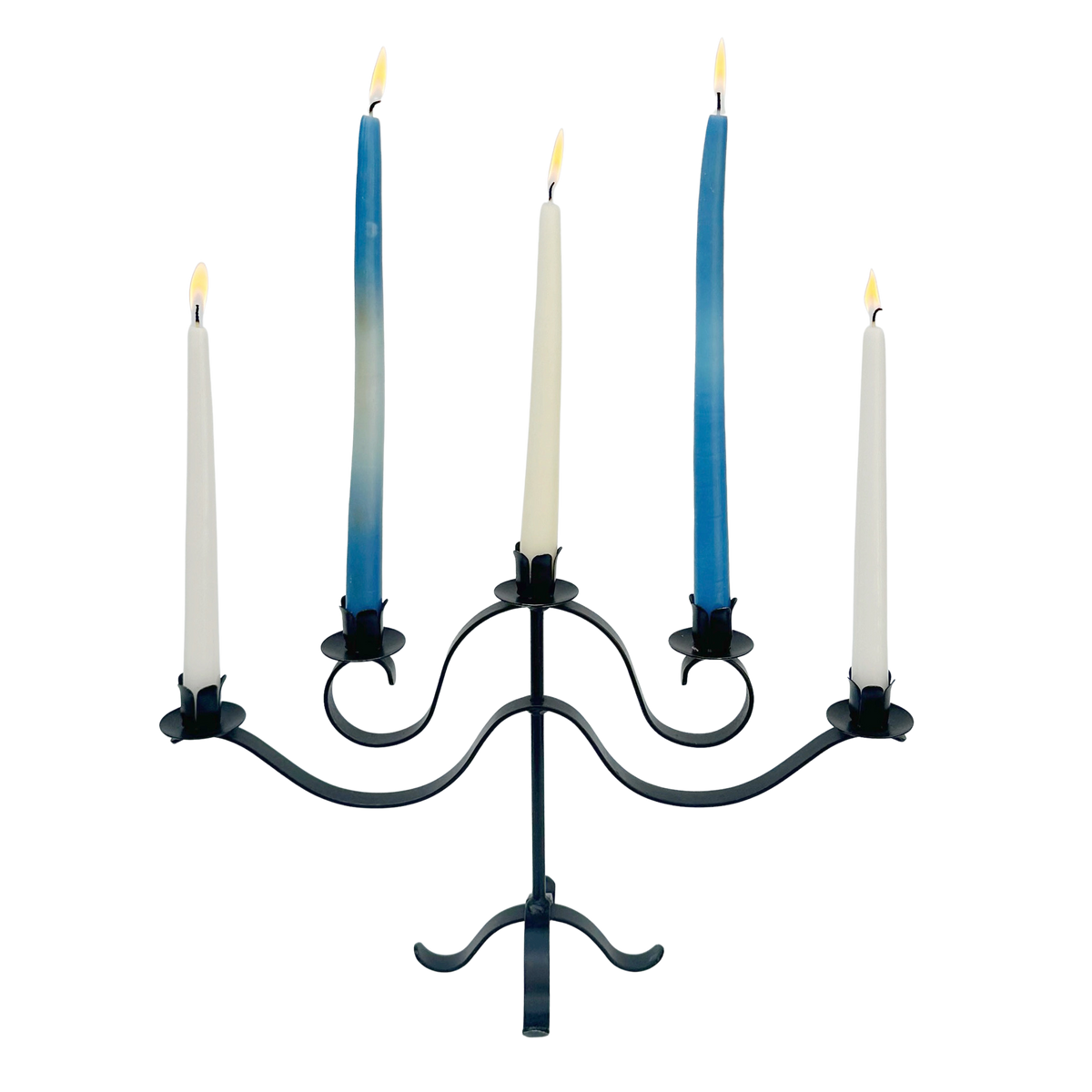 Vintage Wrought Iron Candelabra