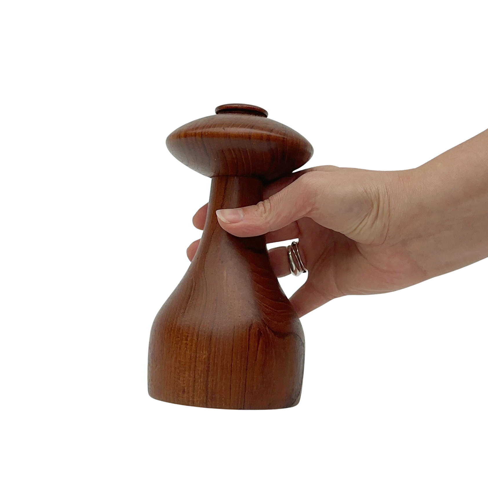 Vintage Dansk Teak Pepper Mill & Salt Shaker