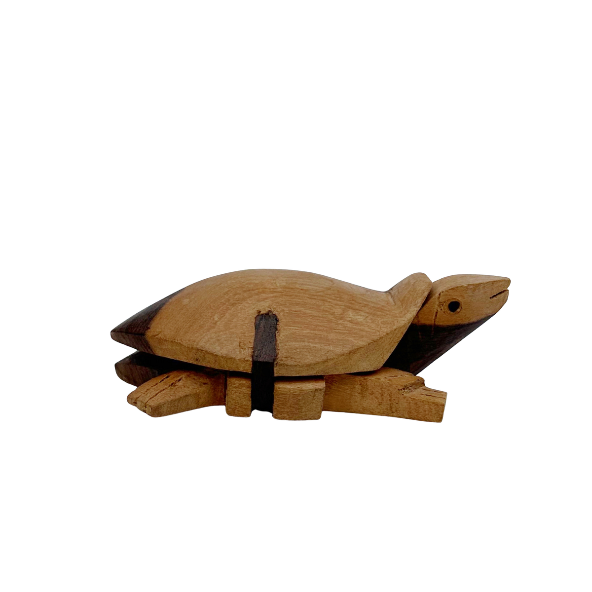 Handcarved Turtle Trinket Box