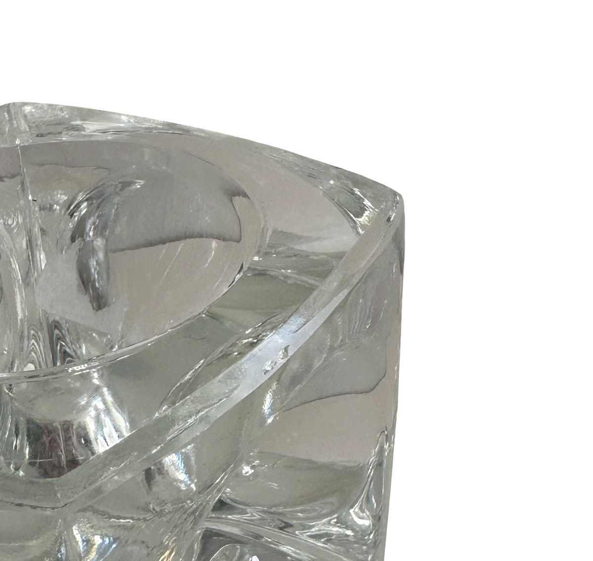 Mid-Century Ice Cube Candle Holder | Set of 2