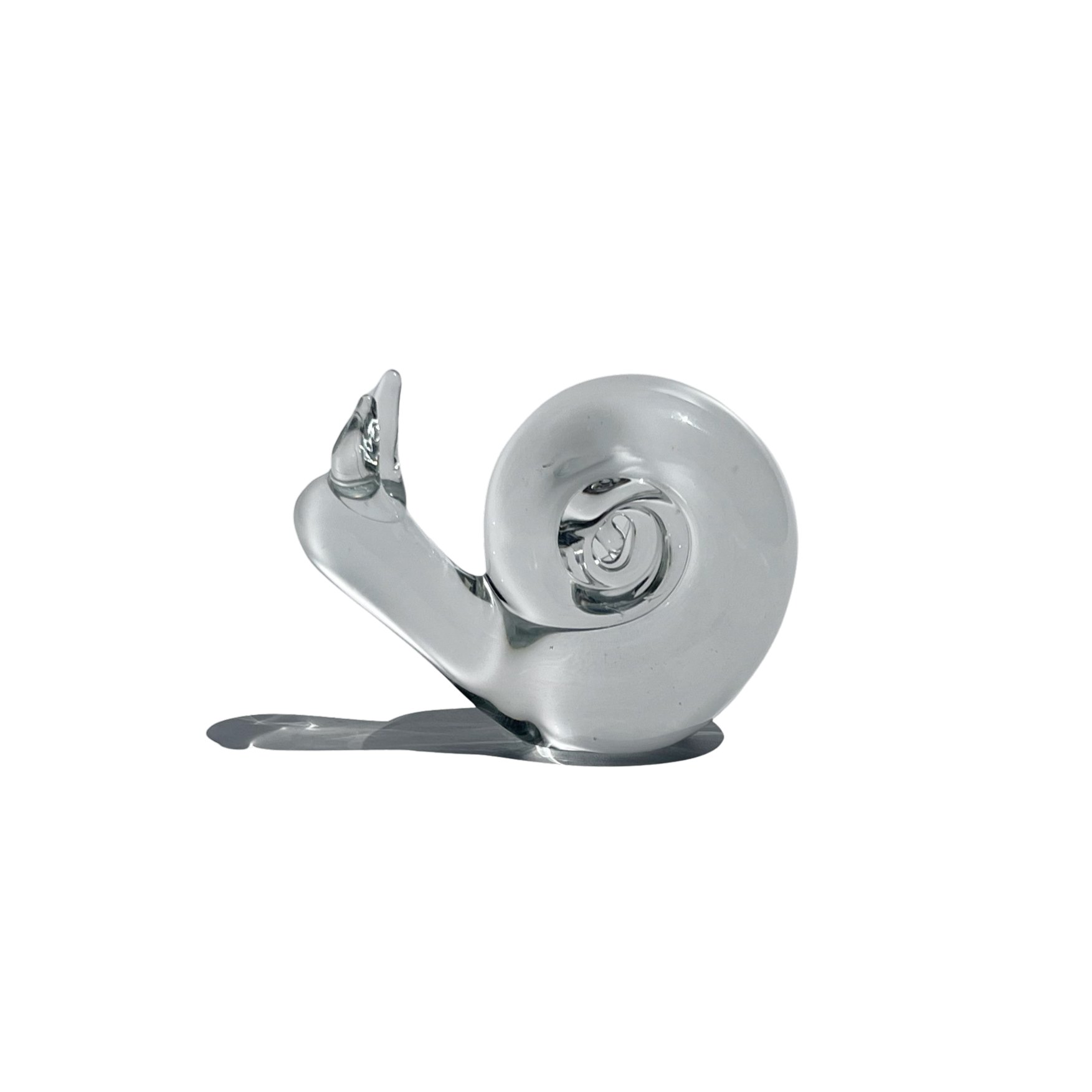 Vintage Wedgewood Crystal Snail
