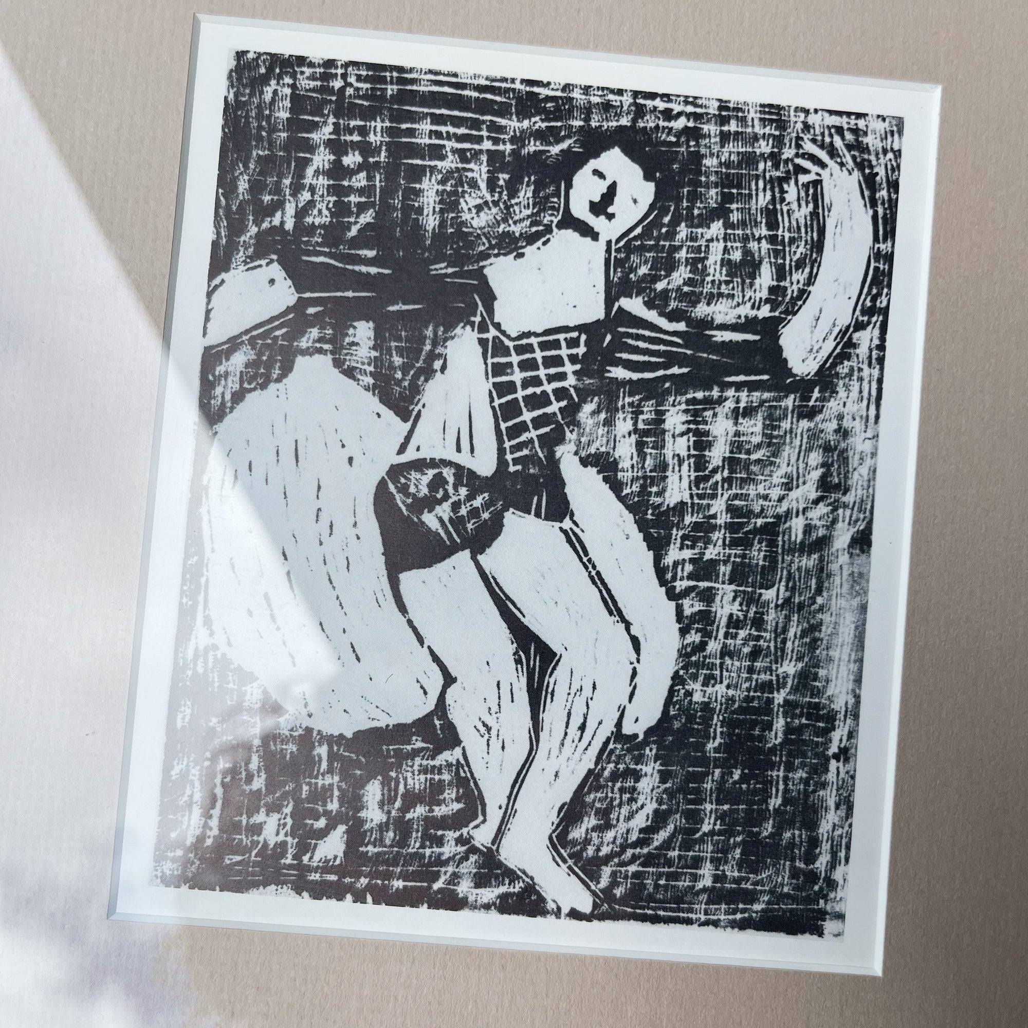 Milton Avery Dancer (1954) Print in Frame