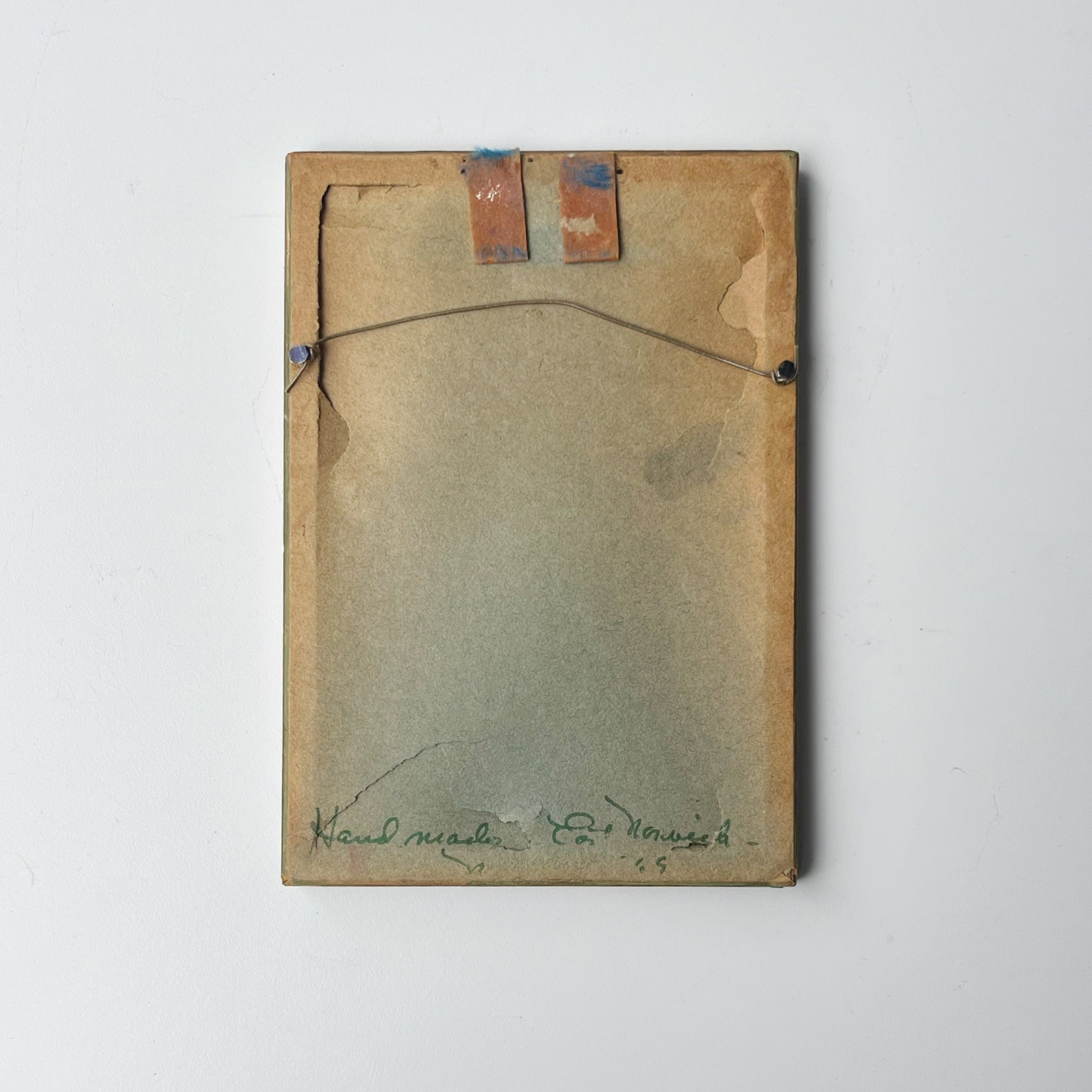 Vintage Pressed Flower Art