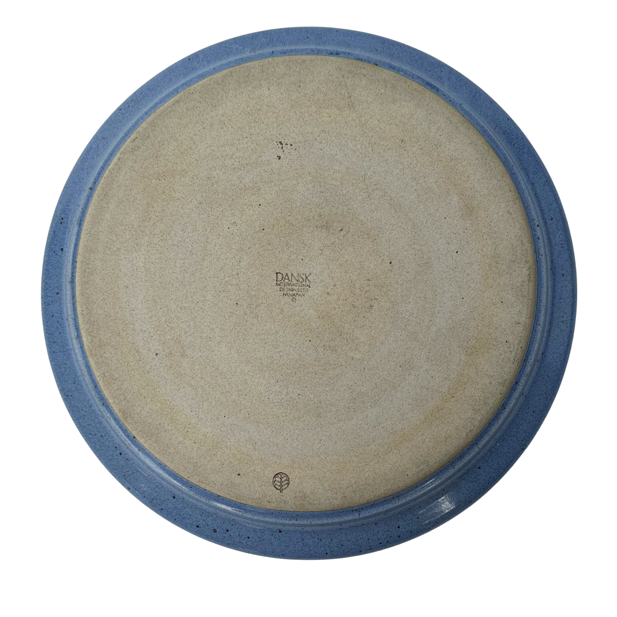 Vintage Dansk Nielstone Blue Round Platter