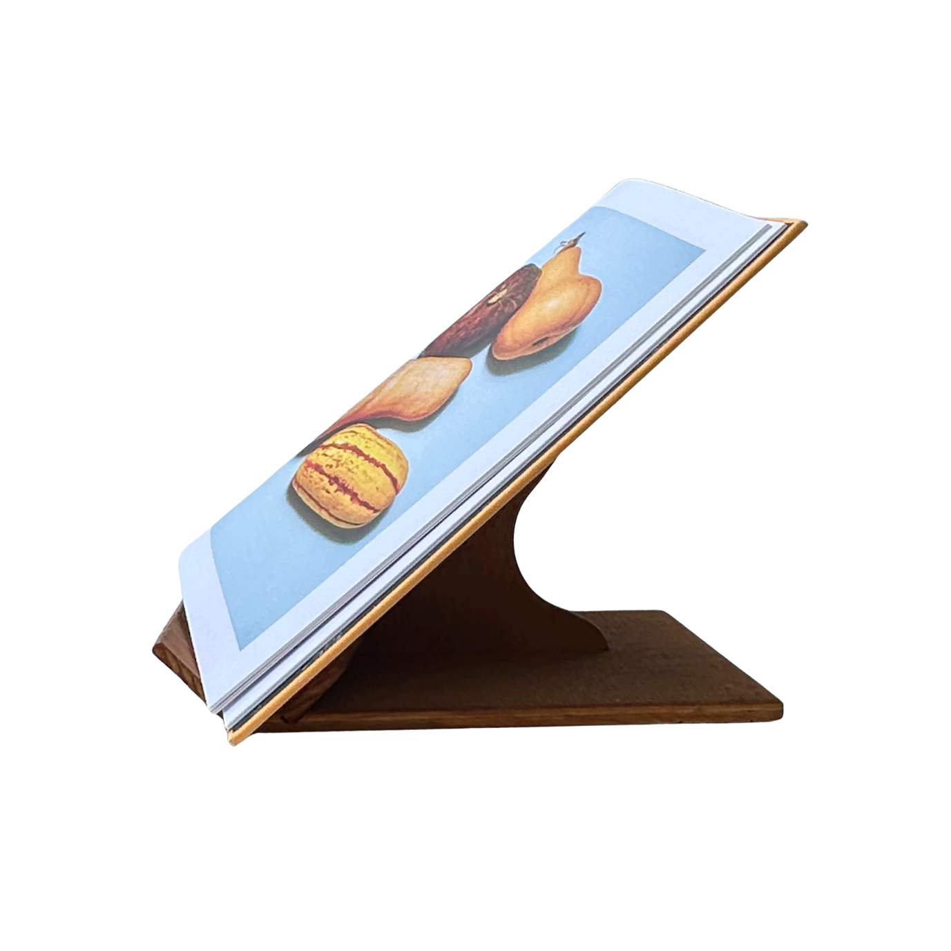 Vintage Plywood Book Stand