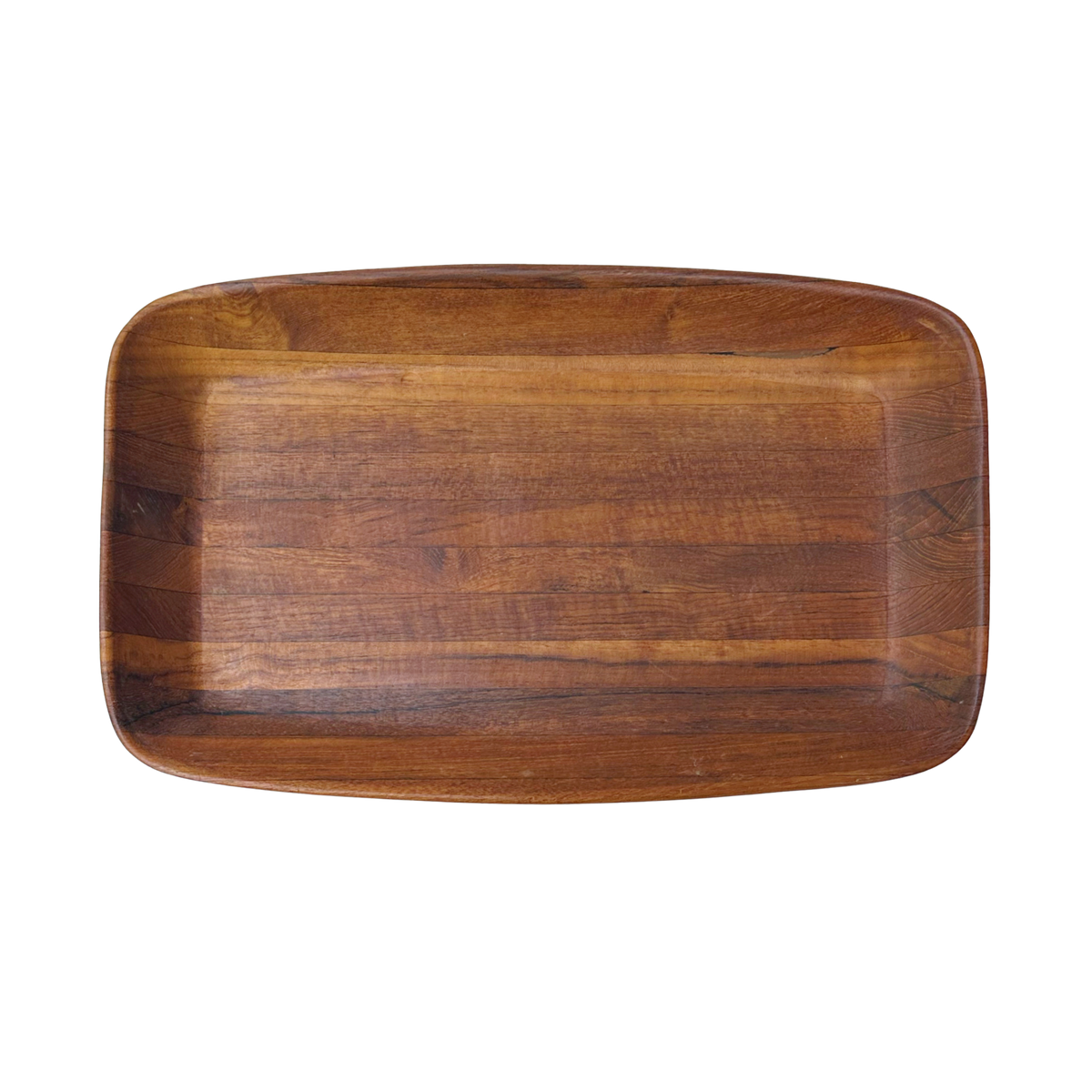 Vintage Teak Serving Tray