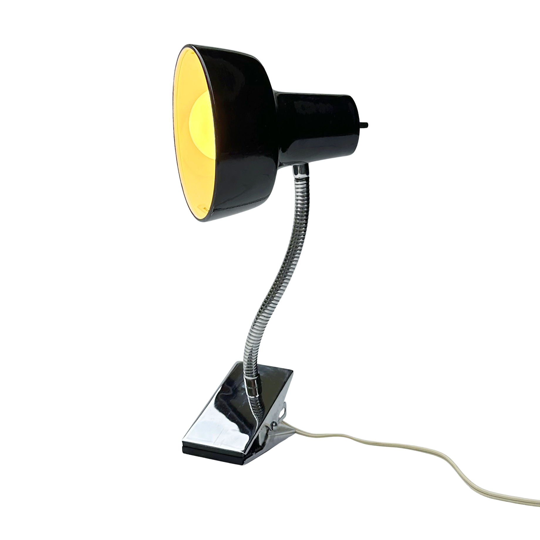 Vintage Black Clamp Desk Lamp
