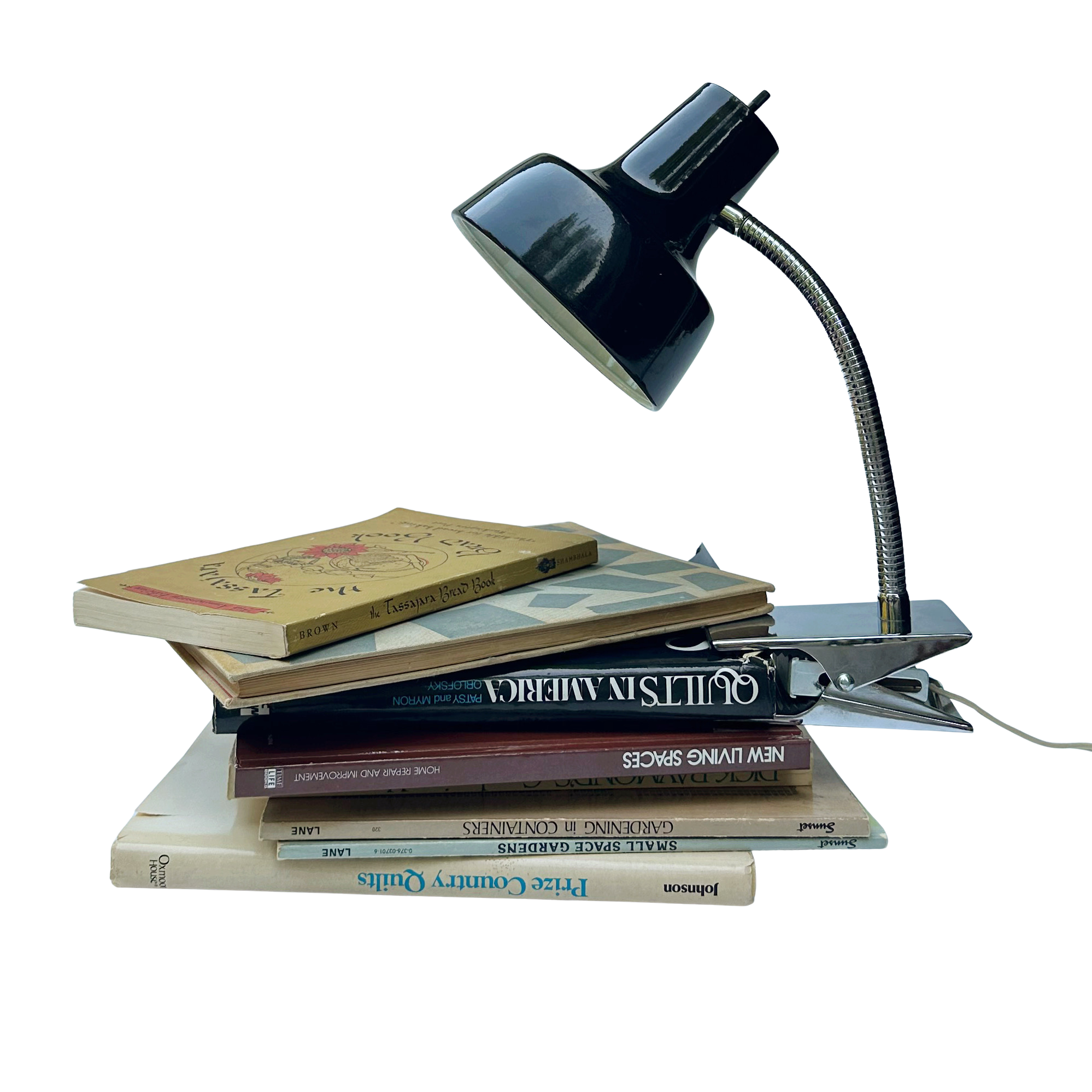 Vintage Black Clamp Desk Lamp