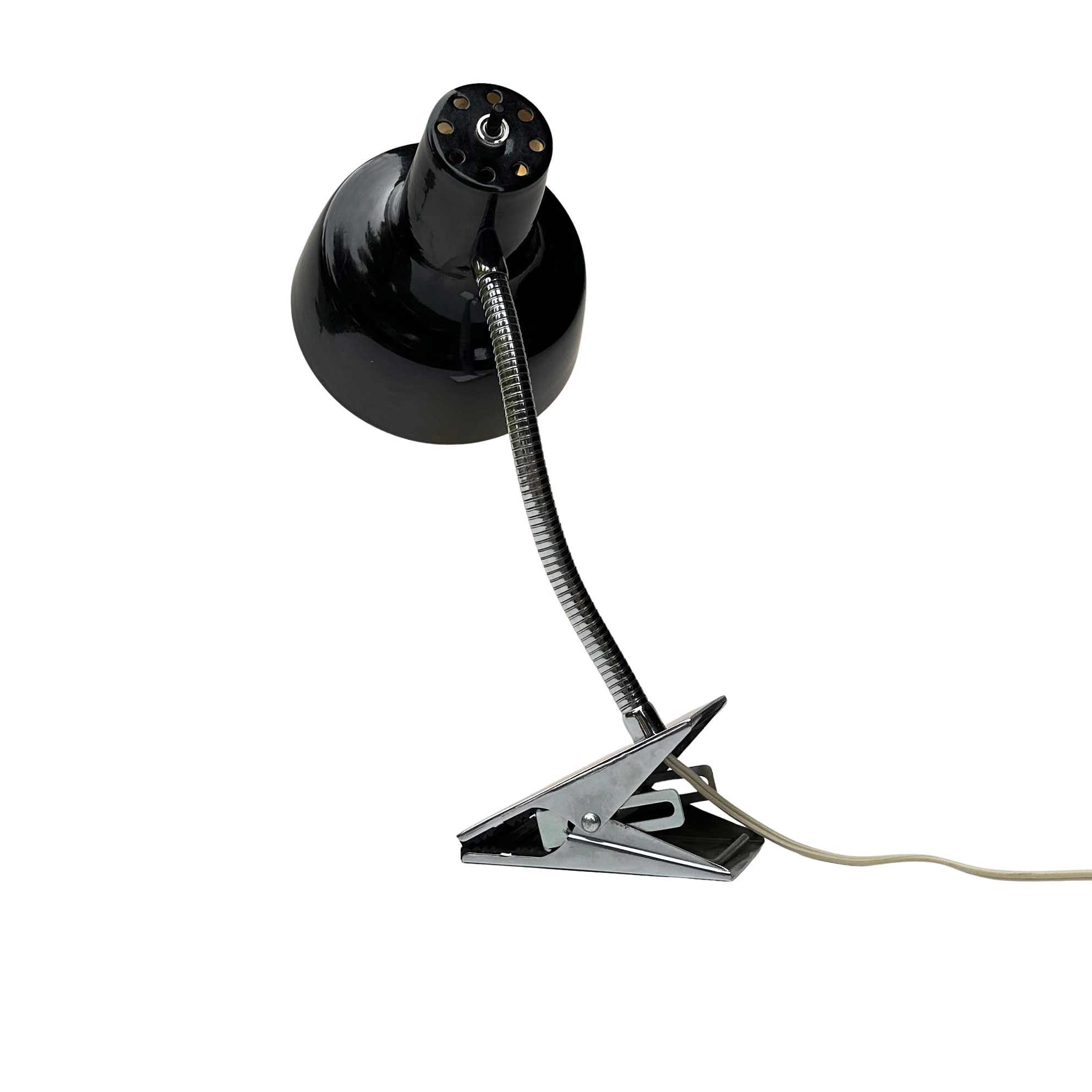 Vintage Black Clamp Desk Lamp