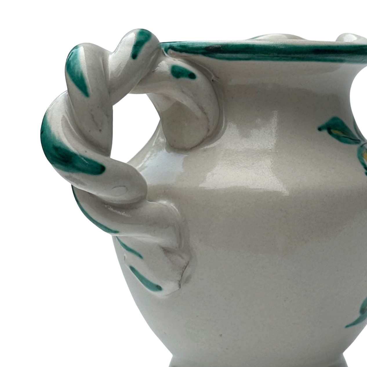 Vintage Italian Pitcher with Bird Motif