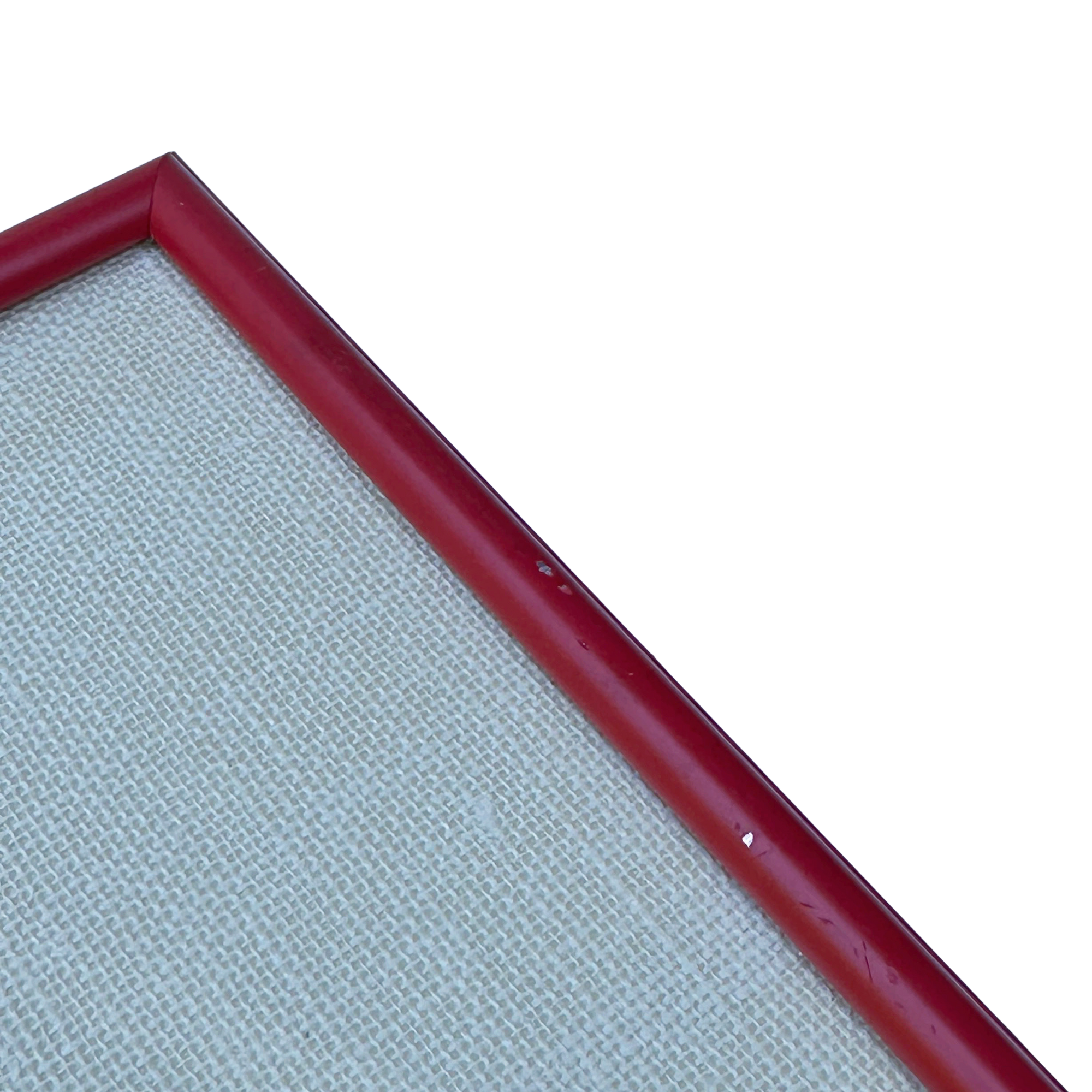 Nude Print in Red Frame