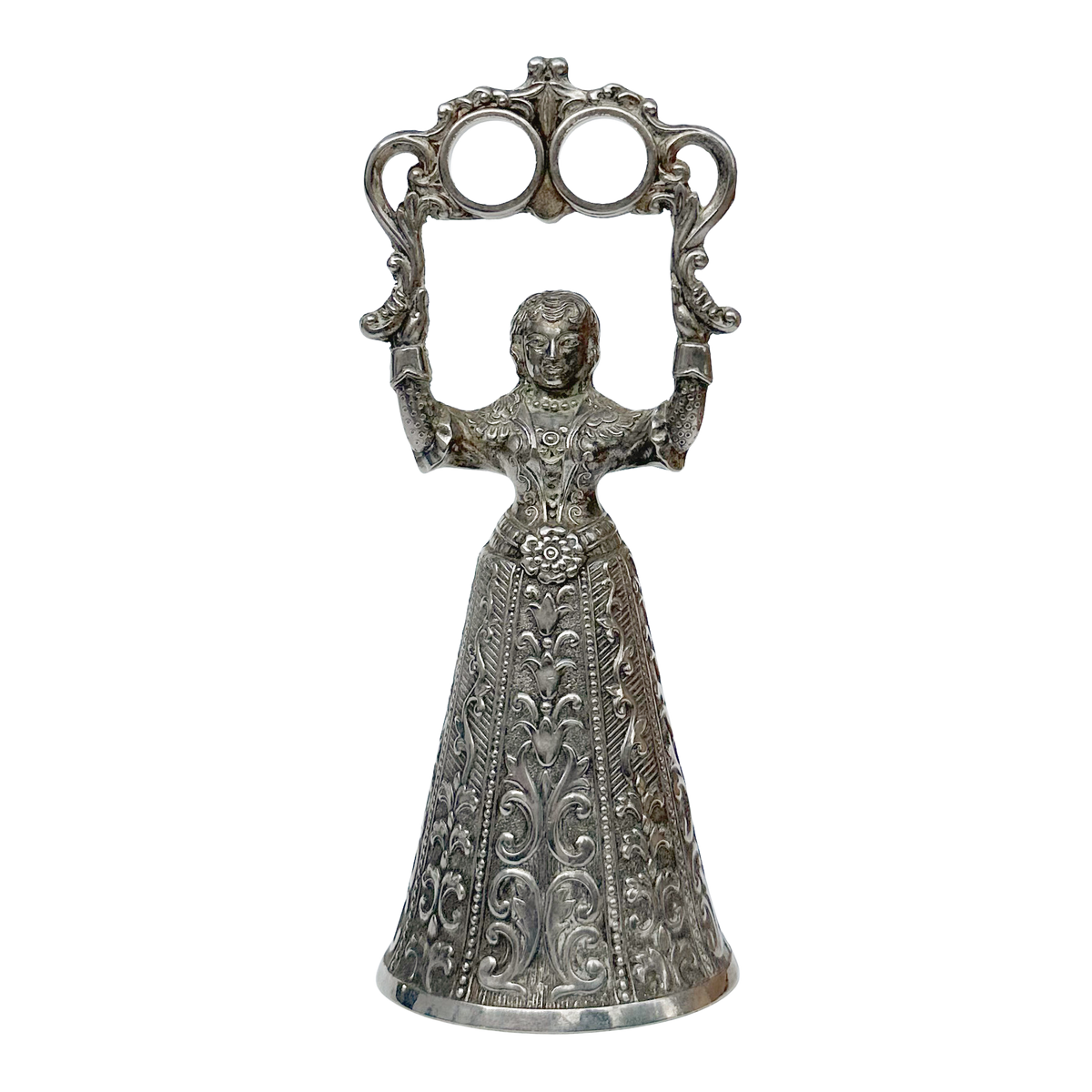 Vintage Silver Plated Wedding Bell