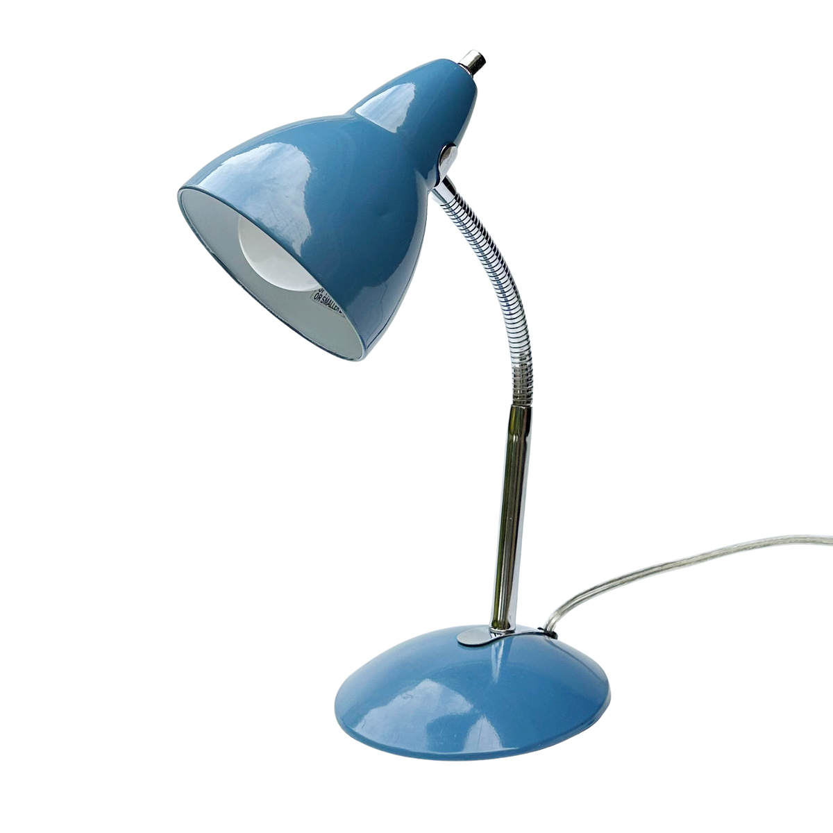 Vintage Light Blue Desk Lamp