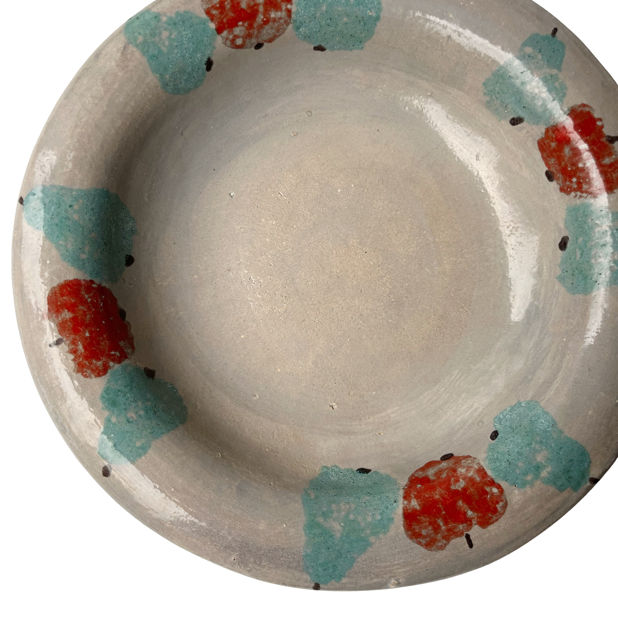 Handmade Shallow Fruit Bowl