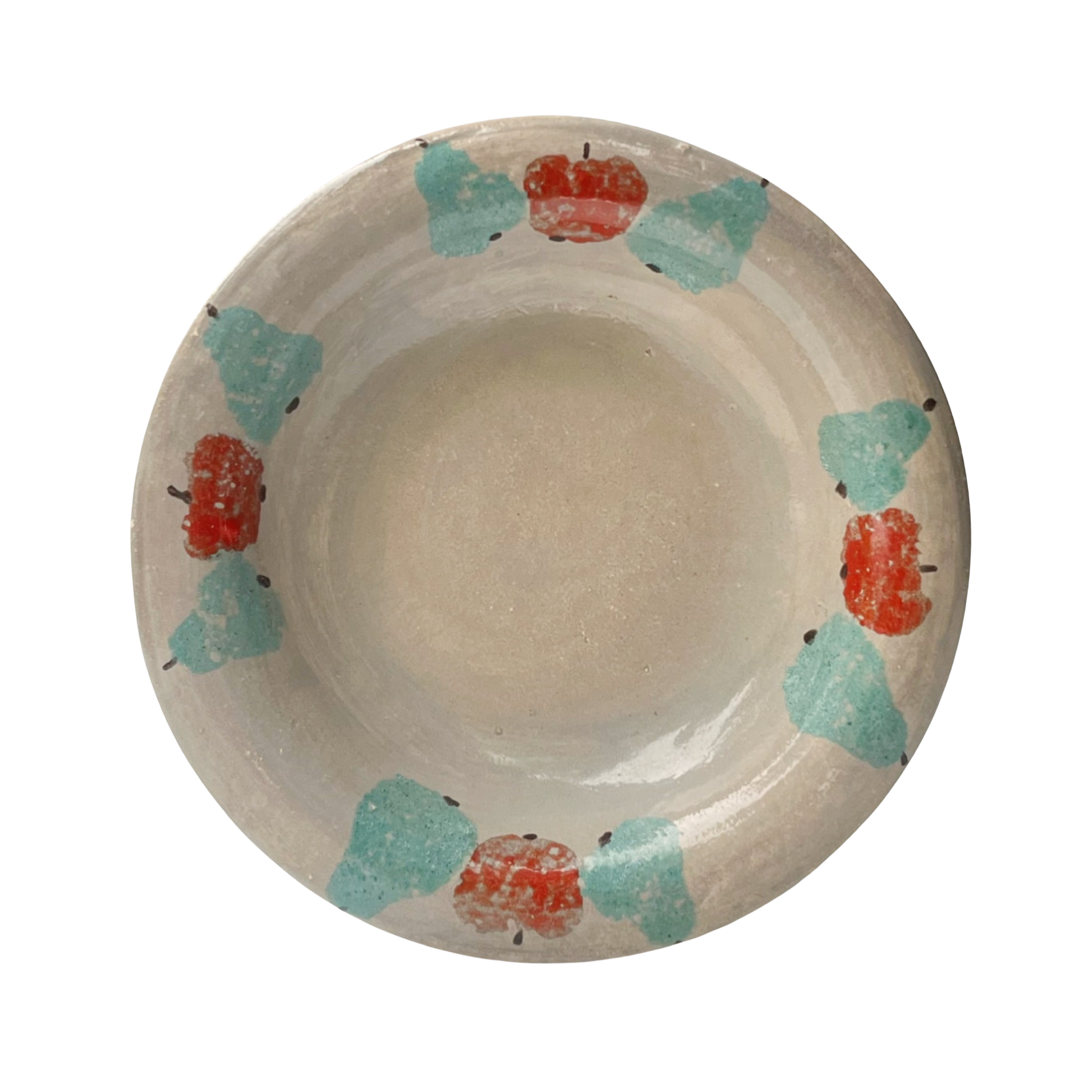 Handmade Shallow Fruit Bowl