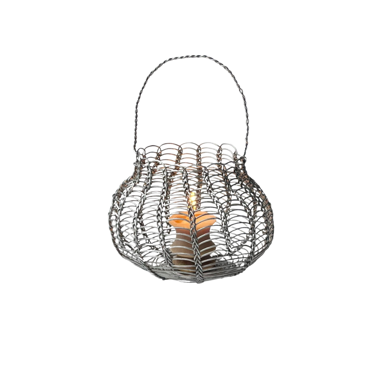 Vintage Mini French Wire Basket