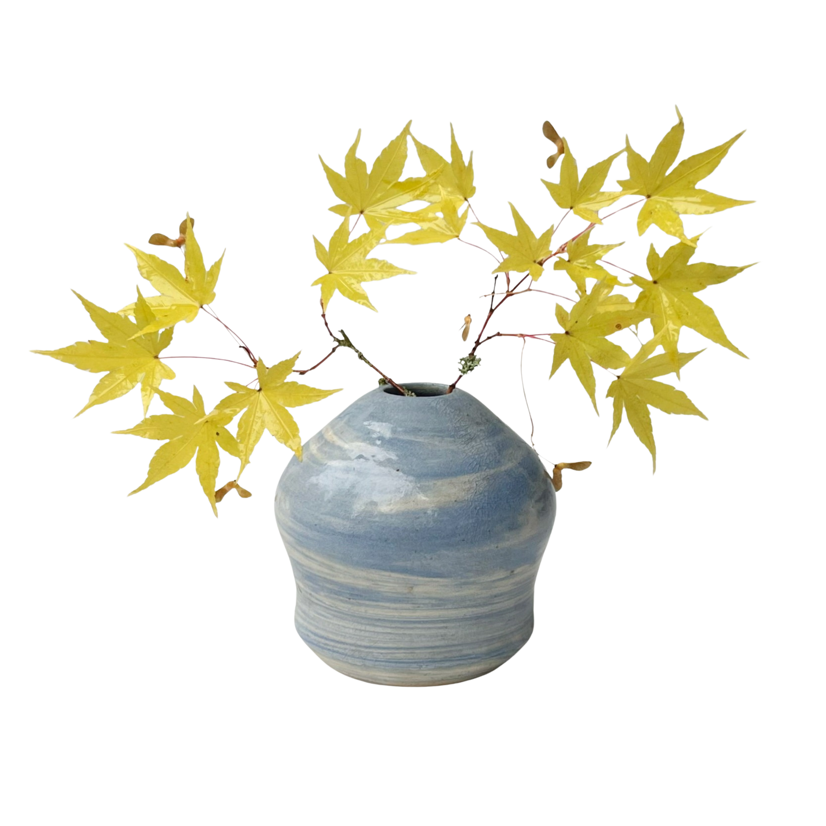 Vintage Handmade Ceramic Bud Vase