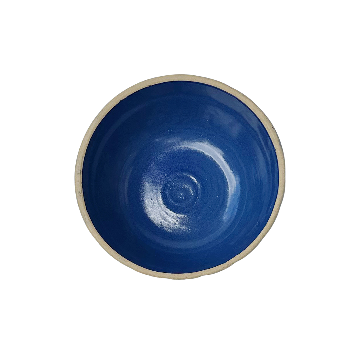 Vintage Blue Stoneware Bowl