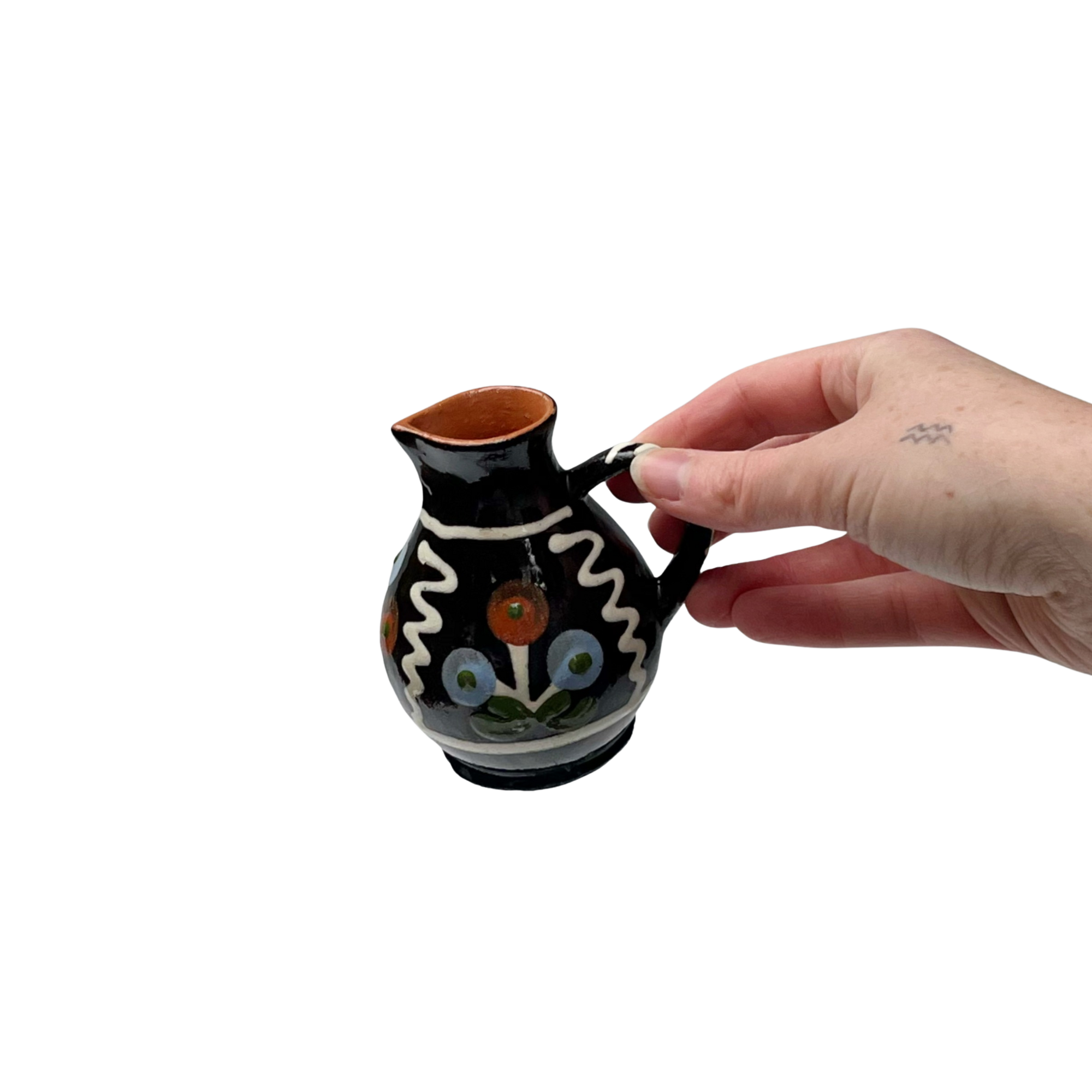 Vintage Hungarian Pottery Creamer