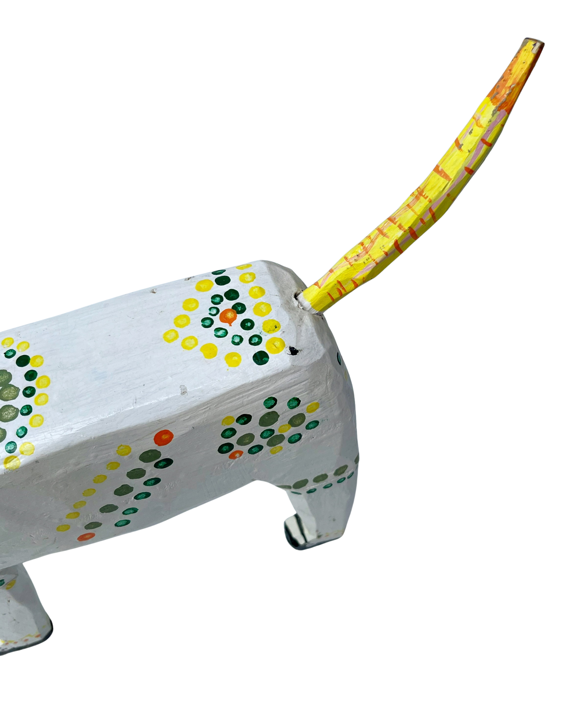 Vintage Handmade Folk Art Pig