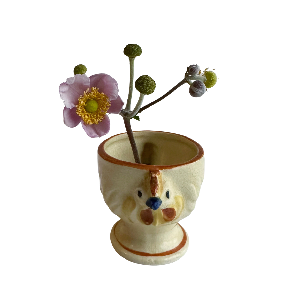 Vintage Japanese Chicken Egg Cup