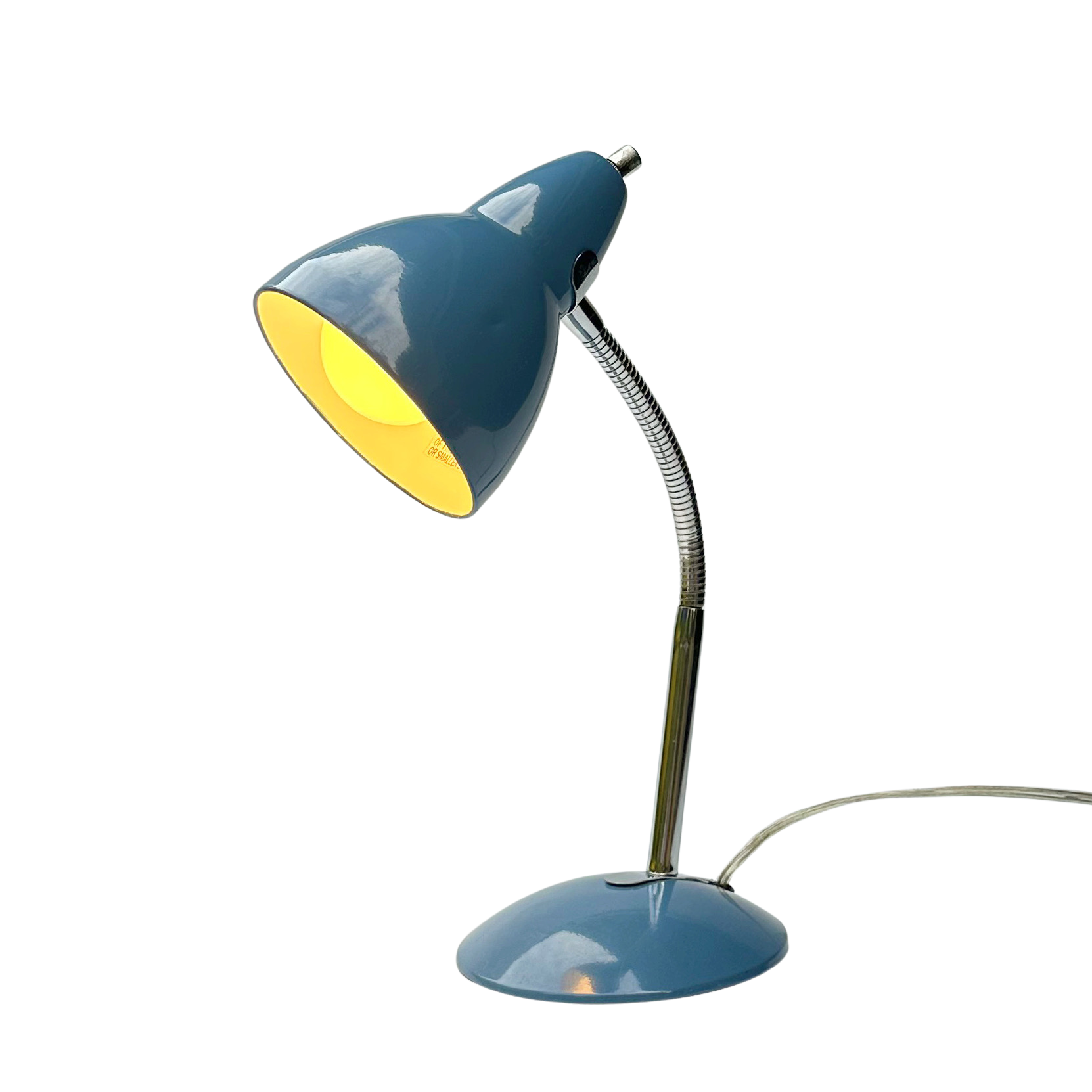 Vintage Light Blue Desk Lamp
