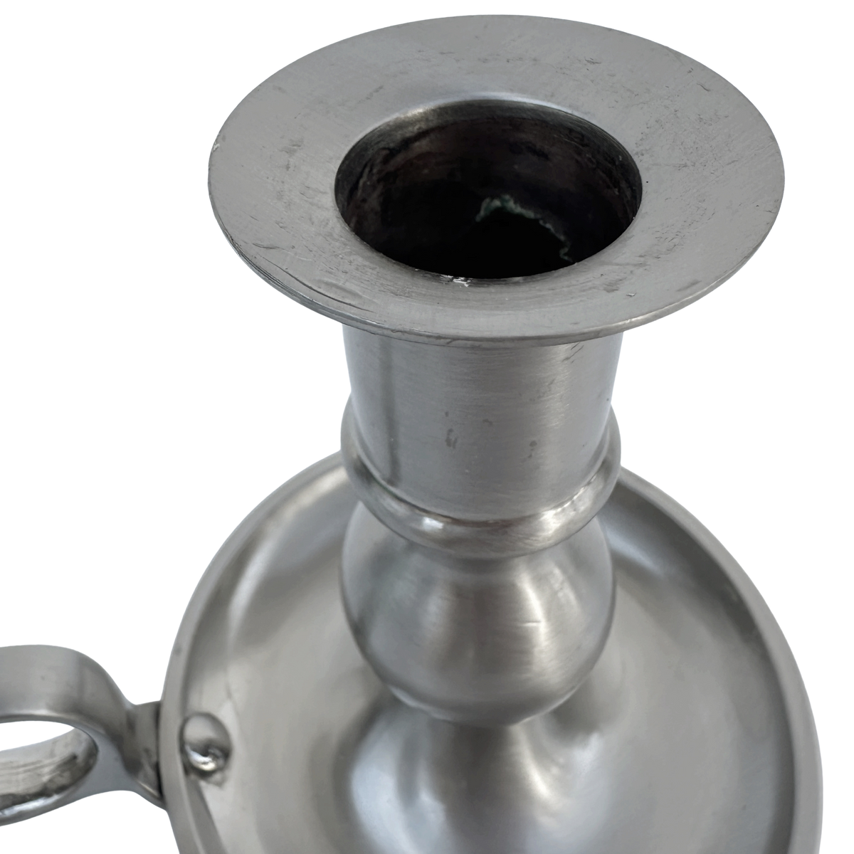 Vintage Pewter Chamberstick