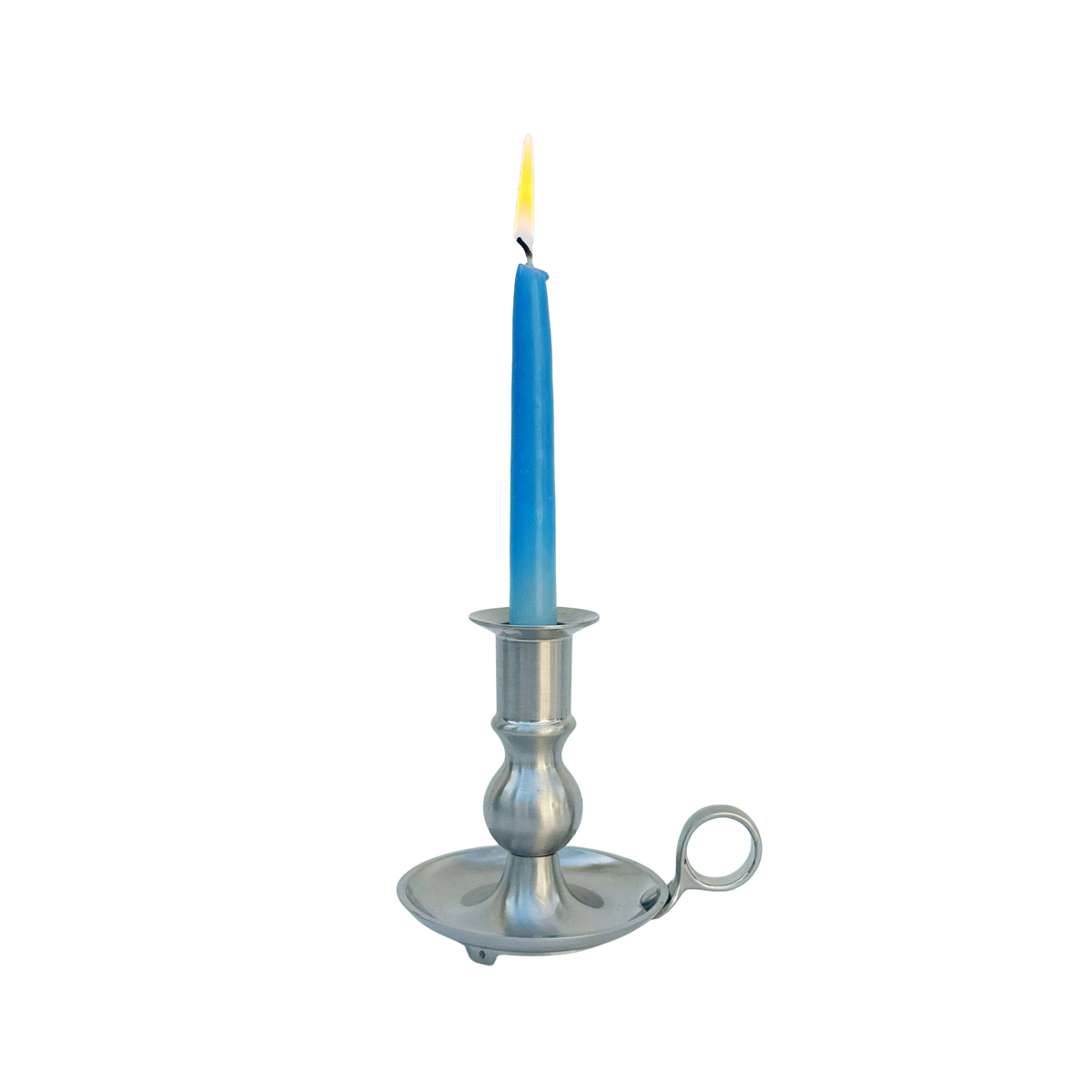 Vintage Pewter Chamberstick