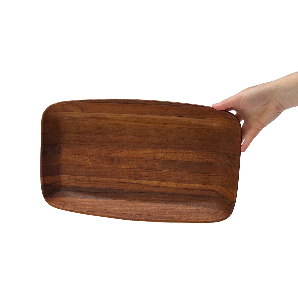 Vintage Teak Serving Tray