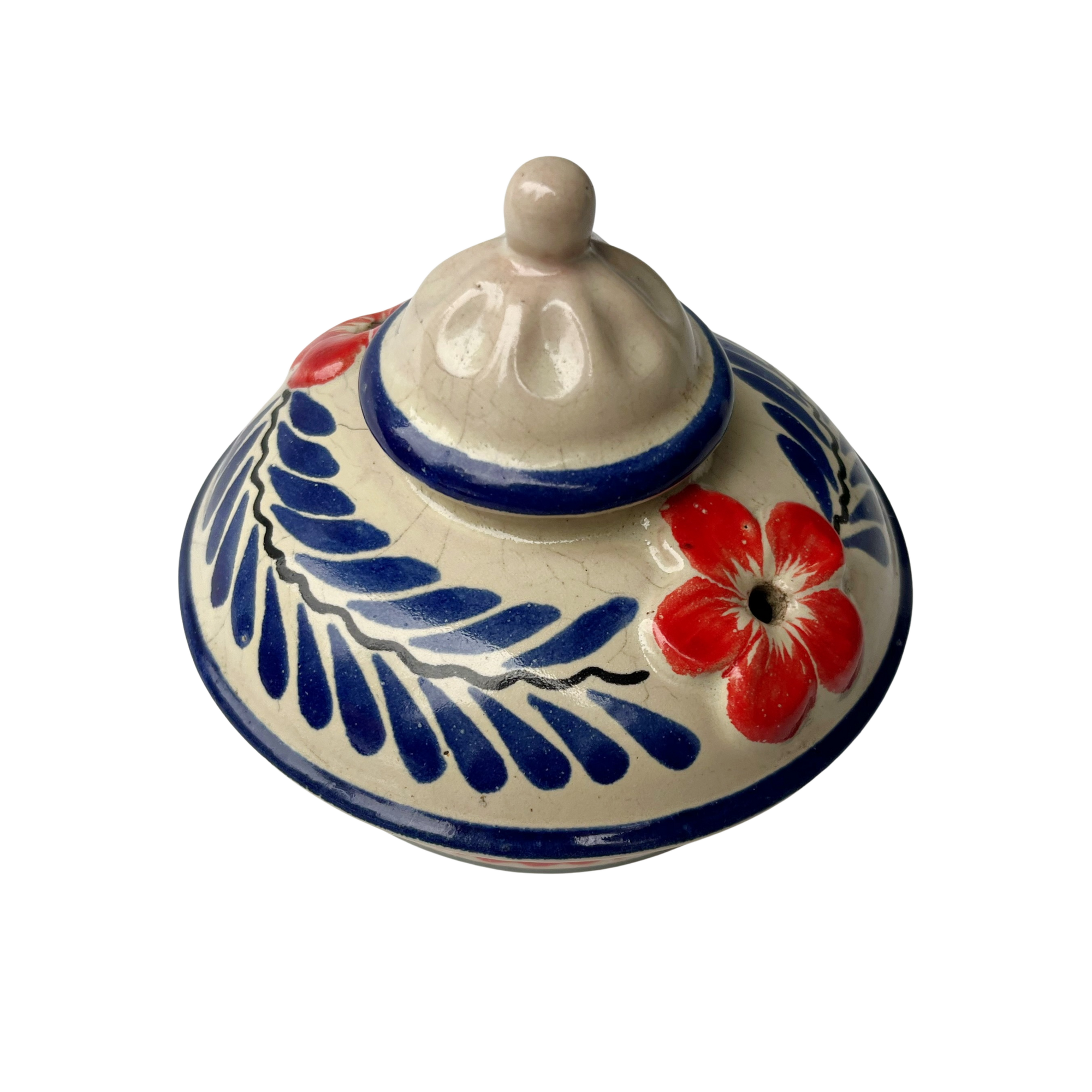 Vintage Lidded Pottery Dish