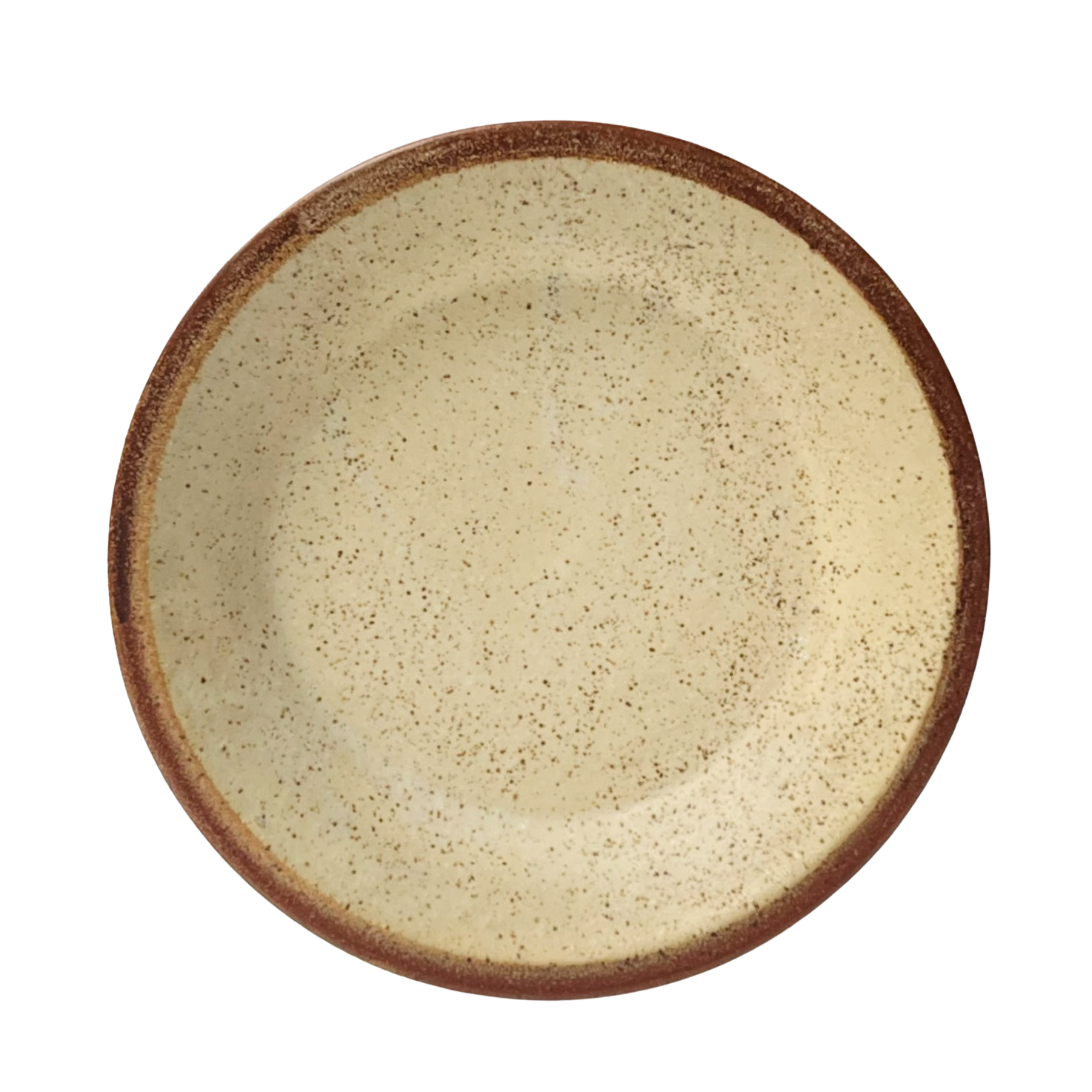 Vintage Handmade Stoneware Pie Dish