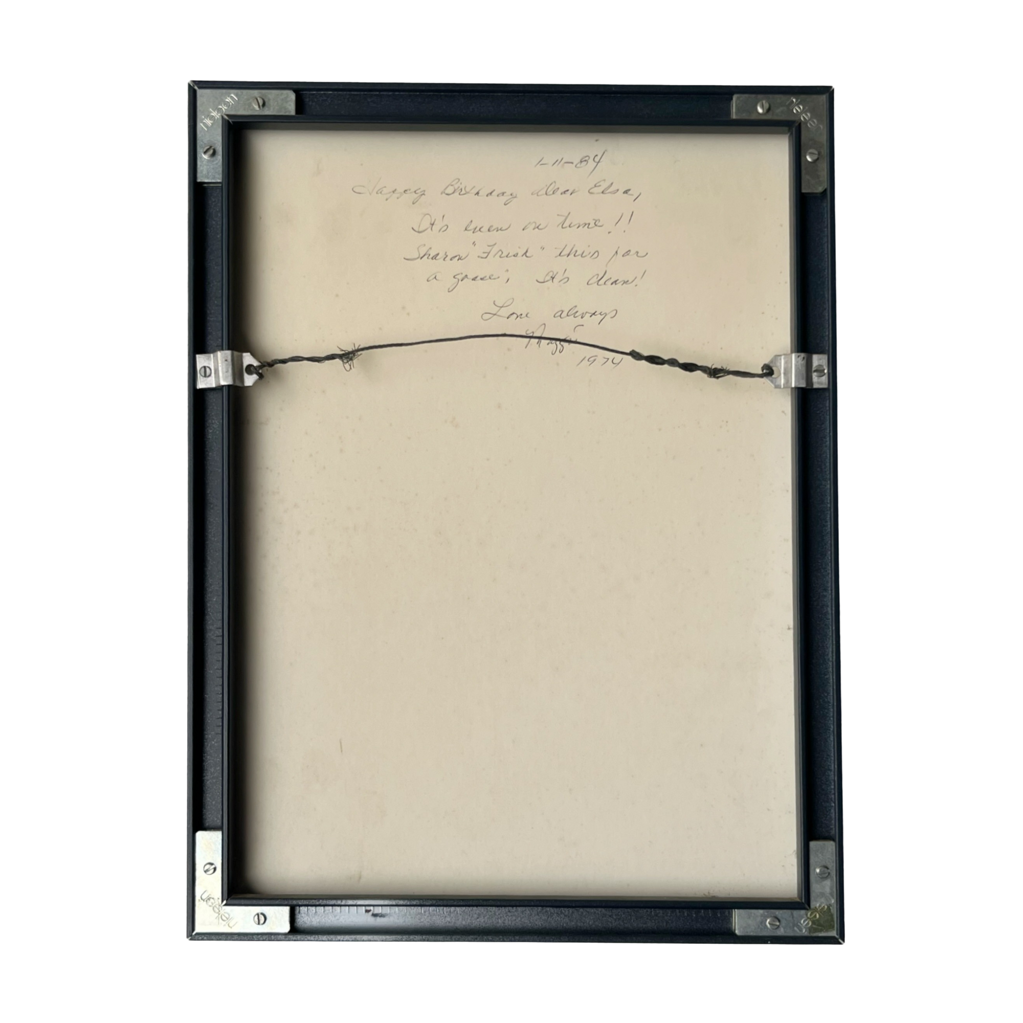 Vintage Morton Salt Needlepoint