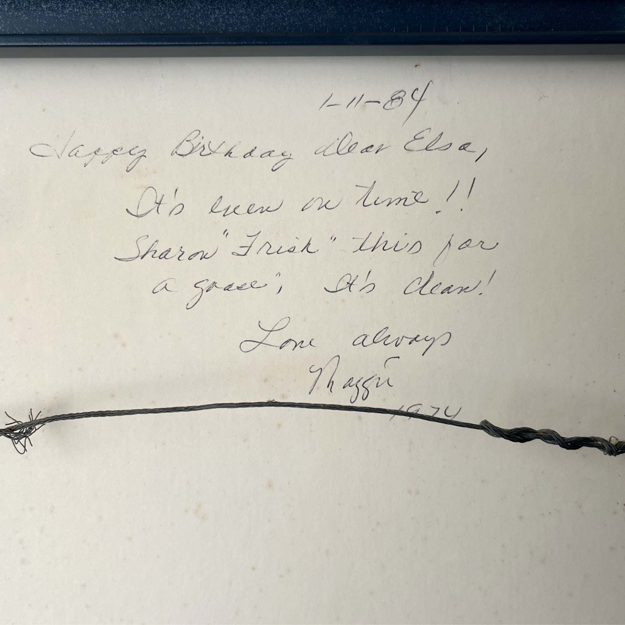 Vintage Morton Salt Needlepoint