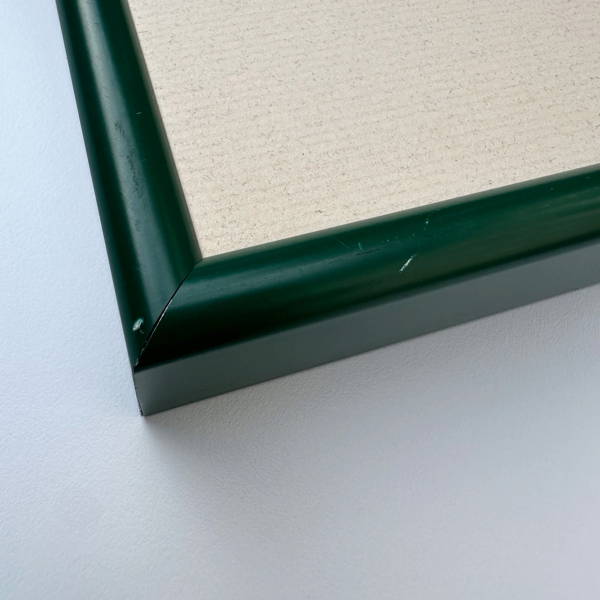 Vintage Sheet of Matchbook Covers in Green Frame
