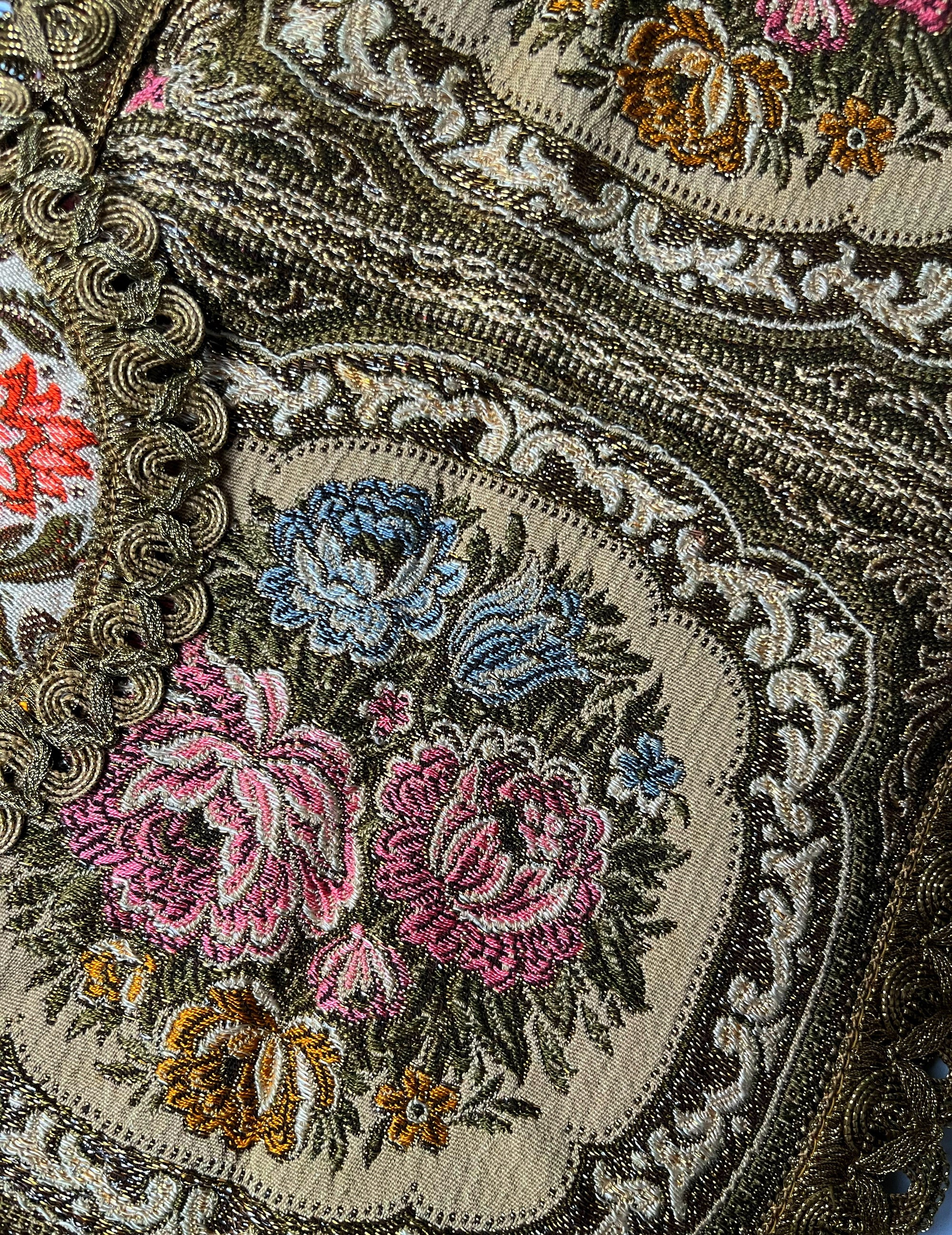 Vintage Wedgewood Table Runner and Doilies