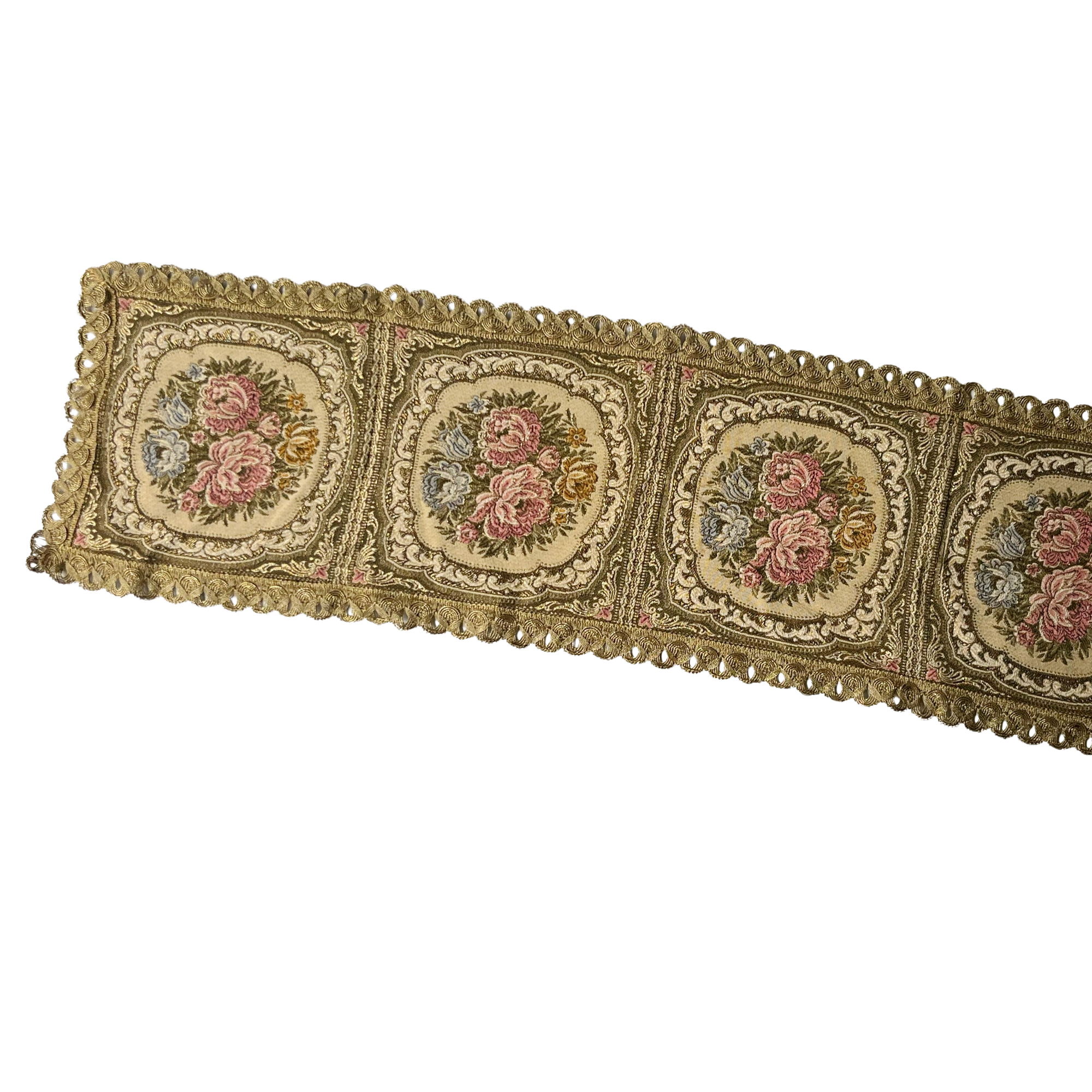 Vintage Wedgewood Table Runner and Doilies