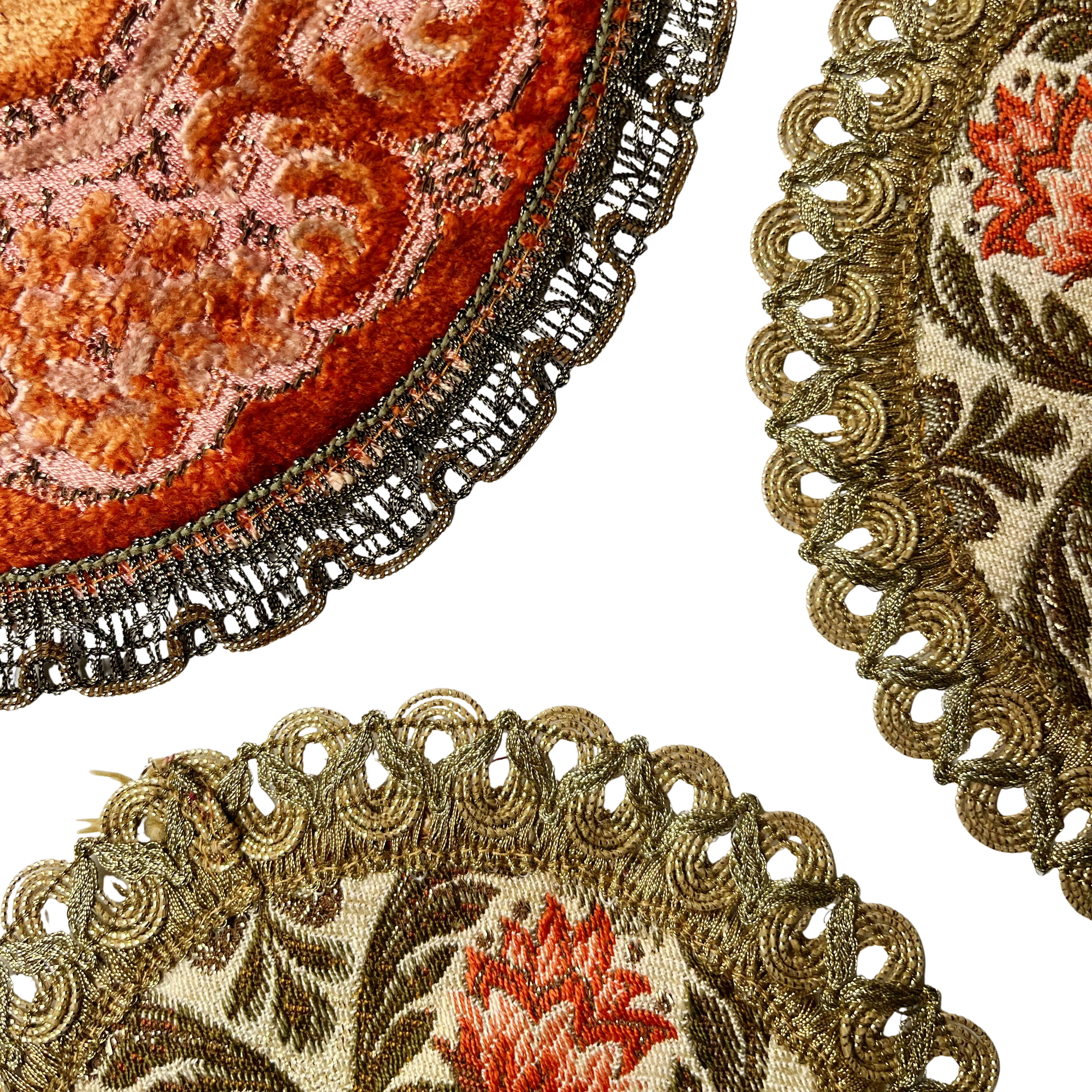 Vintage Wedgewood Table Runner and Doilies