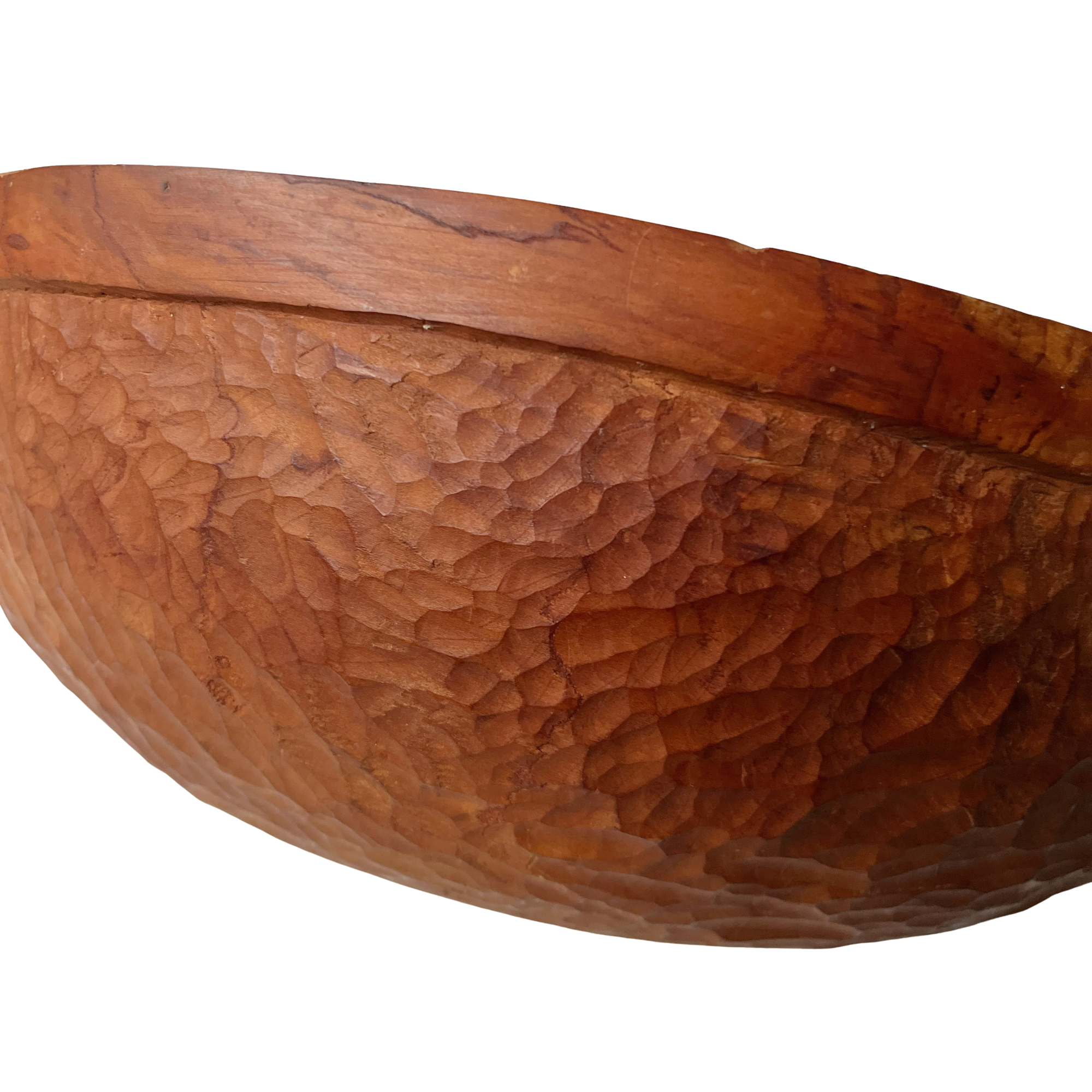 Hand Carved Hardwood Bowl