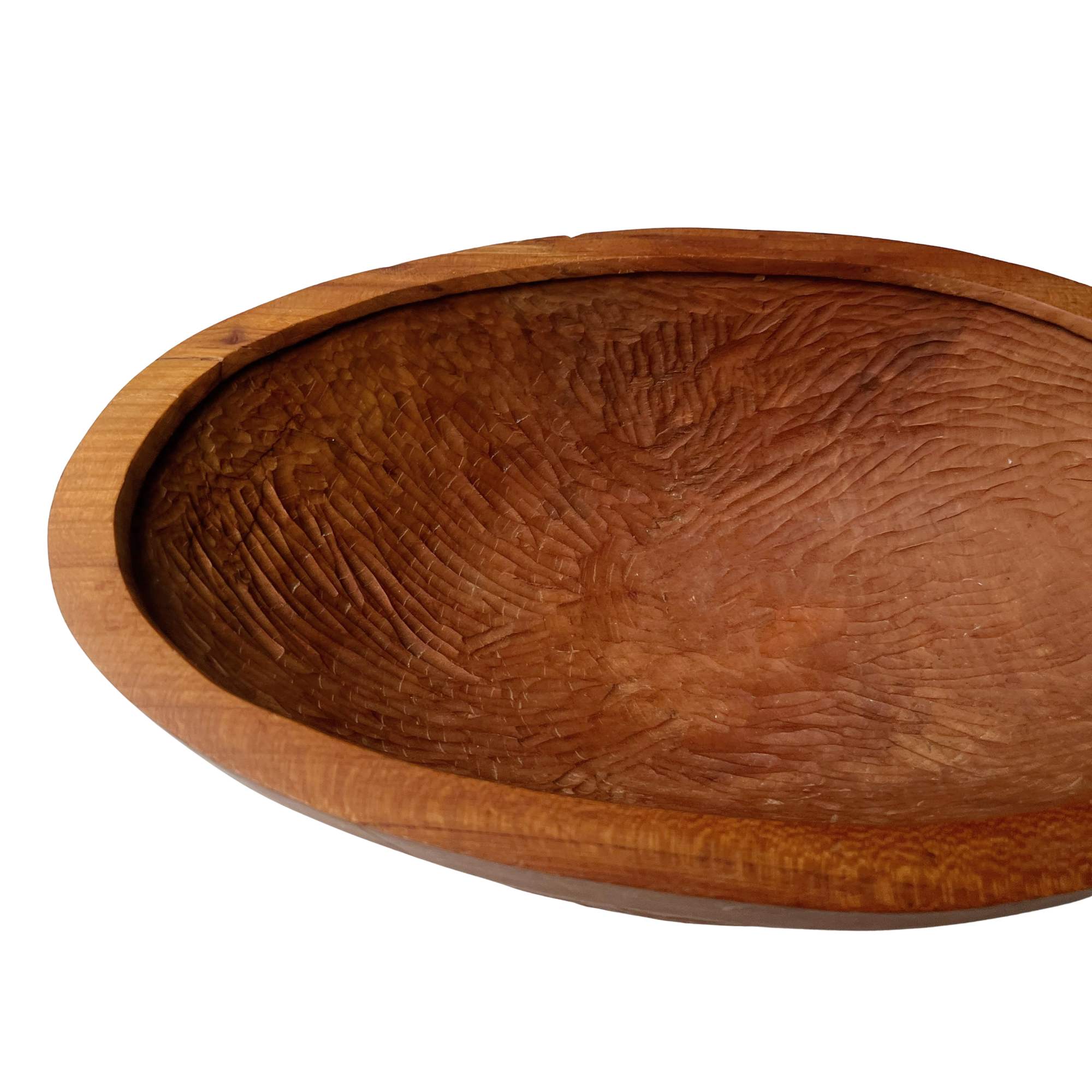 Hand Carved Hardwood Bowl