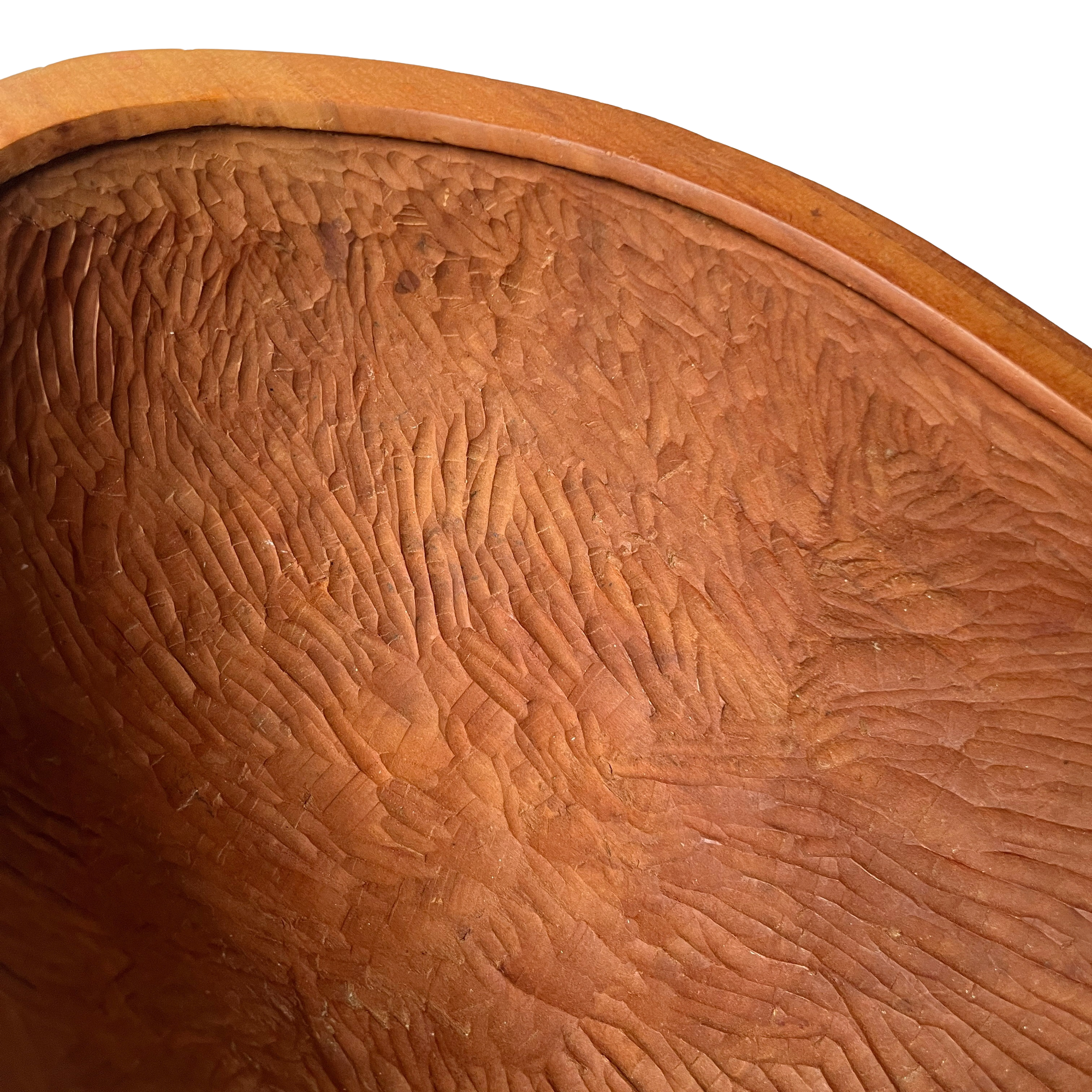 Hand Carved Hardwood Bowl
